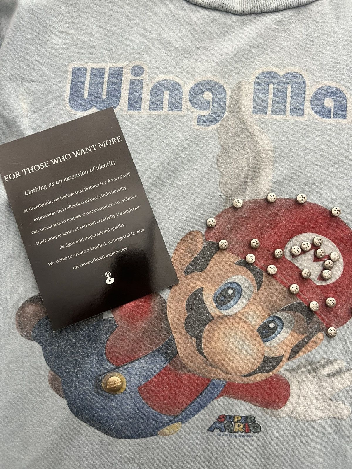 Greedy Unit × Vintage 1/1 Greedy Unit x Vintage Super Mario Tee Size US M / EU 48-50 / 2 - 7 Thumbnail