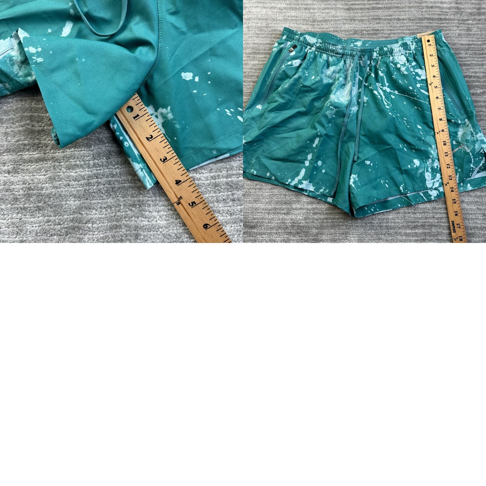 Nike VINTAGE Nike Shorts Mens L Dri-FIT Run Division Stride 4" Brief Lined Running Size US 33 - 8 Thumbnail