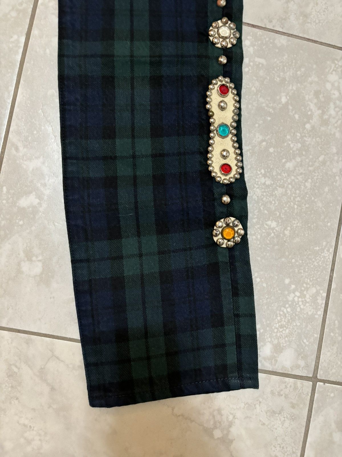 Kapital Rare FW14 1st release Kapital Kountry gemstone studded pants Size US 28 / EU 44 - 15 Thumbnail