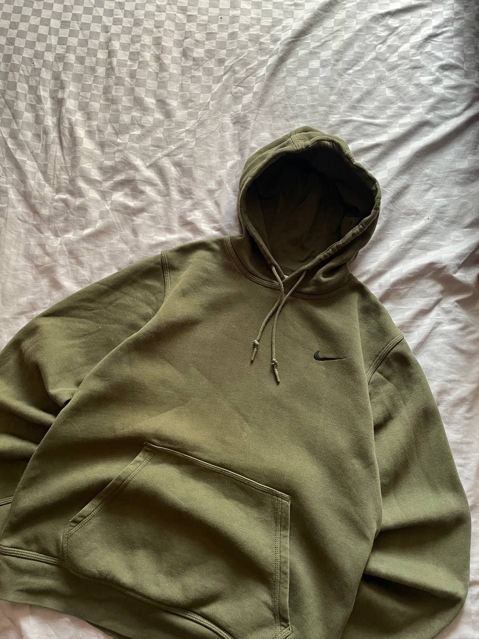Nike Vintage Nike Hoodie Boxy Fit Mini Swoosh Y2K Rare Size US M / EU 48-50 / 2 - 3 Thumbnail