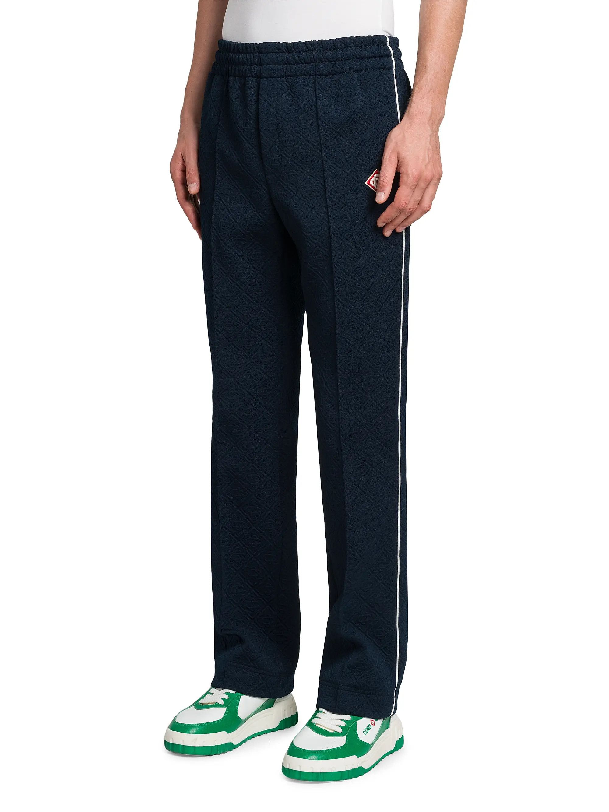 Casablanca os11x0725 Contrast Piping Track Pants in Navy Size US 30 / EU 46 - 3 Thumbnail