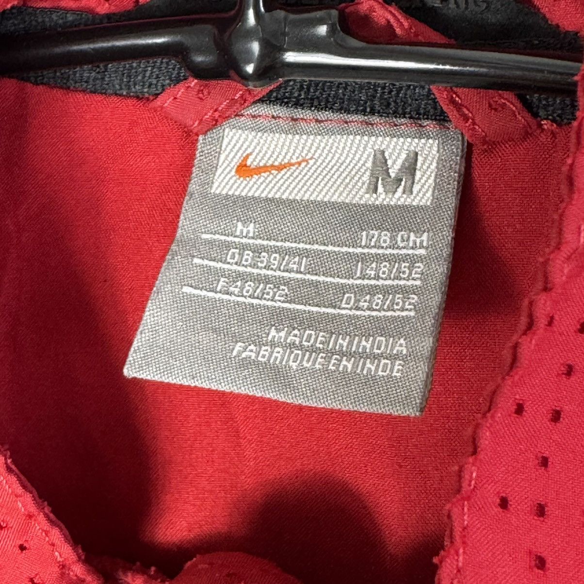 Nike Nike Manchester United windbreaker jacket from the 2008-2010 Size US M / EU 48-50 / 2 - 8 Thumbnail