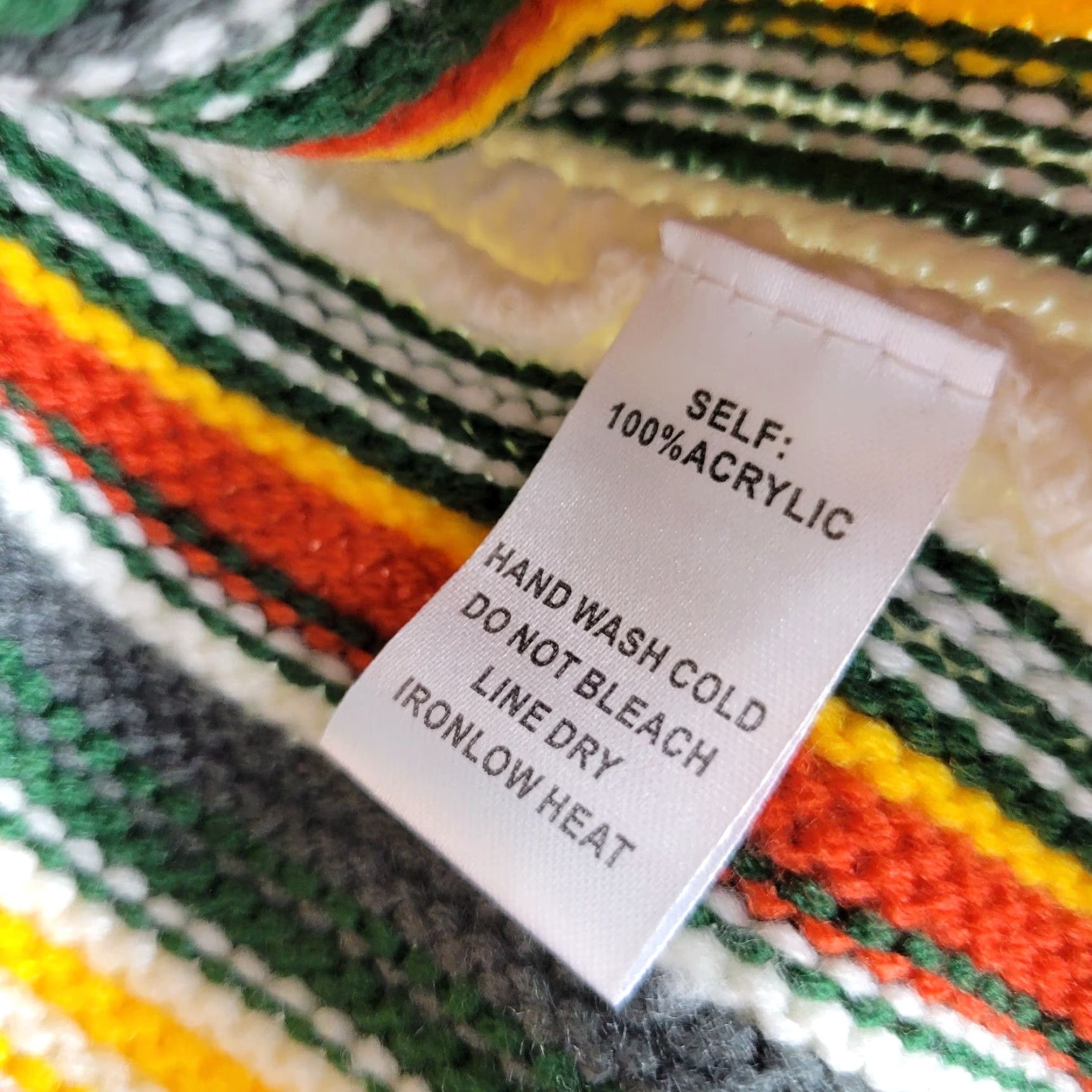 Rainbow ROOLEE Multicolor Rainbow Stripe Crew Neck Knit Sweater Pullover XS Womens Retro Size XS / US 0-2 / IT 36-38 - 7 Thumbnail