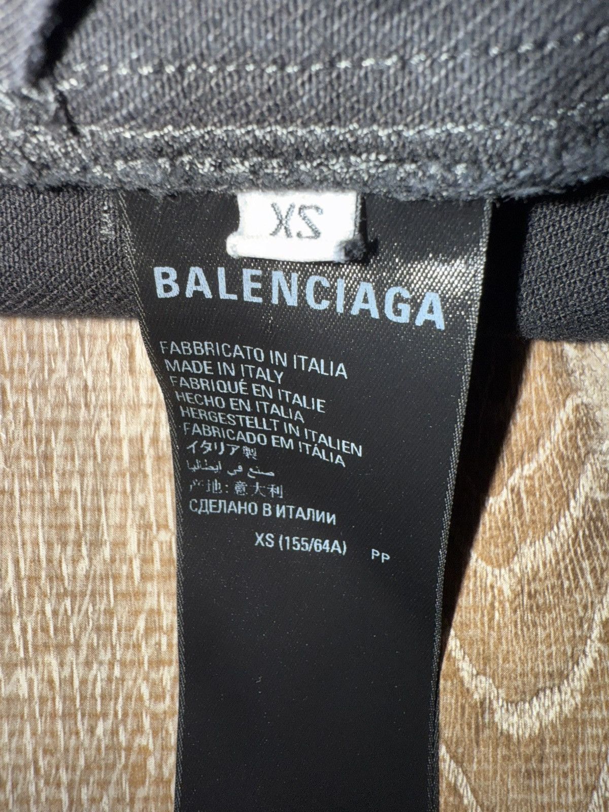 Balenciaga Balenciaga Baggy Unifit Jeans Size US 29 - 5 Thumbnail