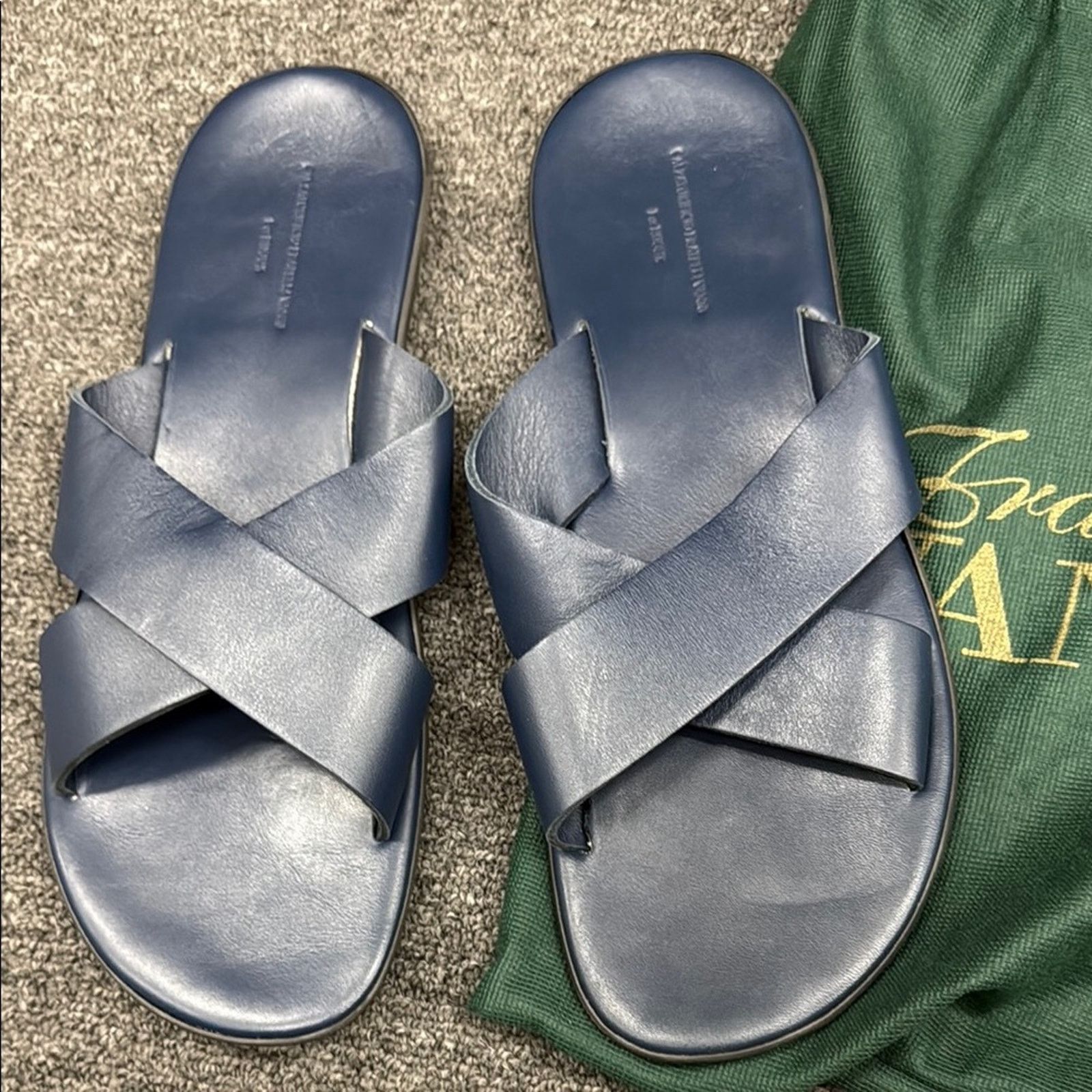 Fratelli Rossetti NWT Fratelli vanni for rijoux Leather Sandals Size 12 EU 45 Size US 12 / IT 42 - 2 Thumbnail