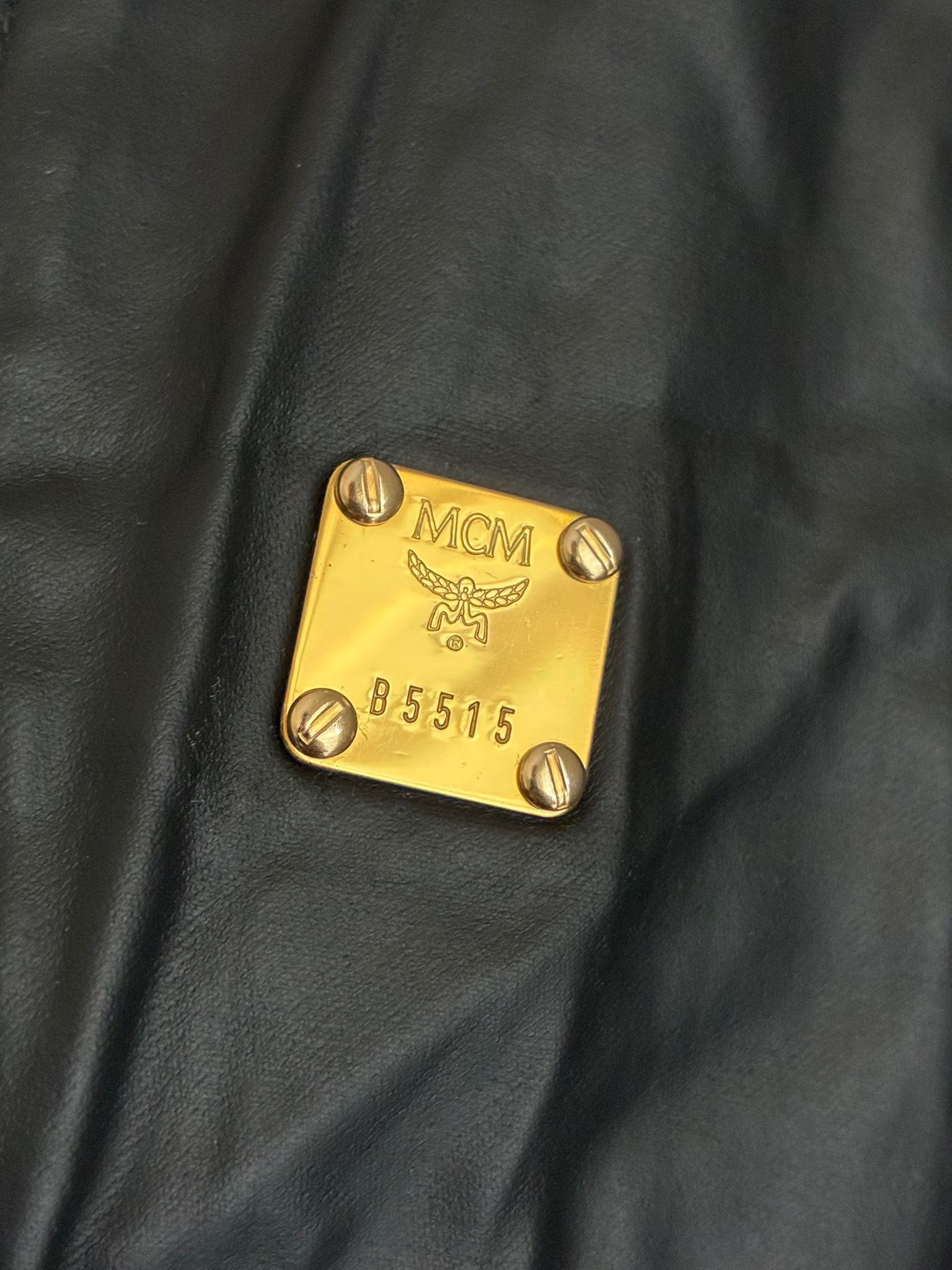 MCM Vintage archive MCM waxed jacket luxury retro 90s 80s rare Size US L / EU 52-54 / 3 - 3 Thumbnail