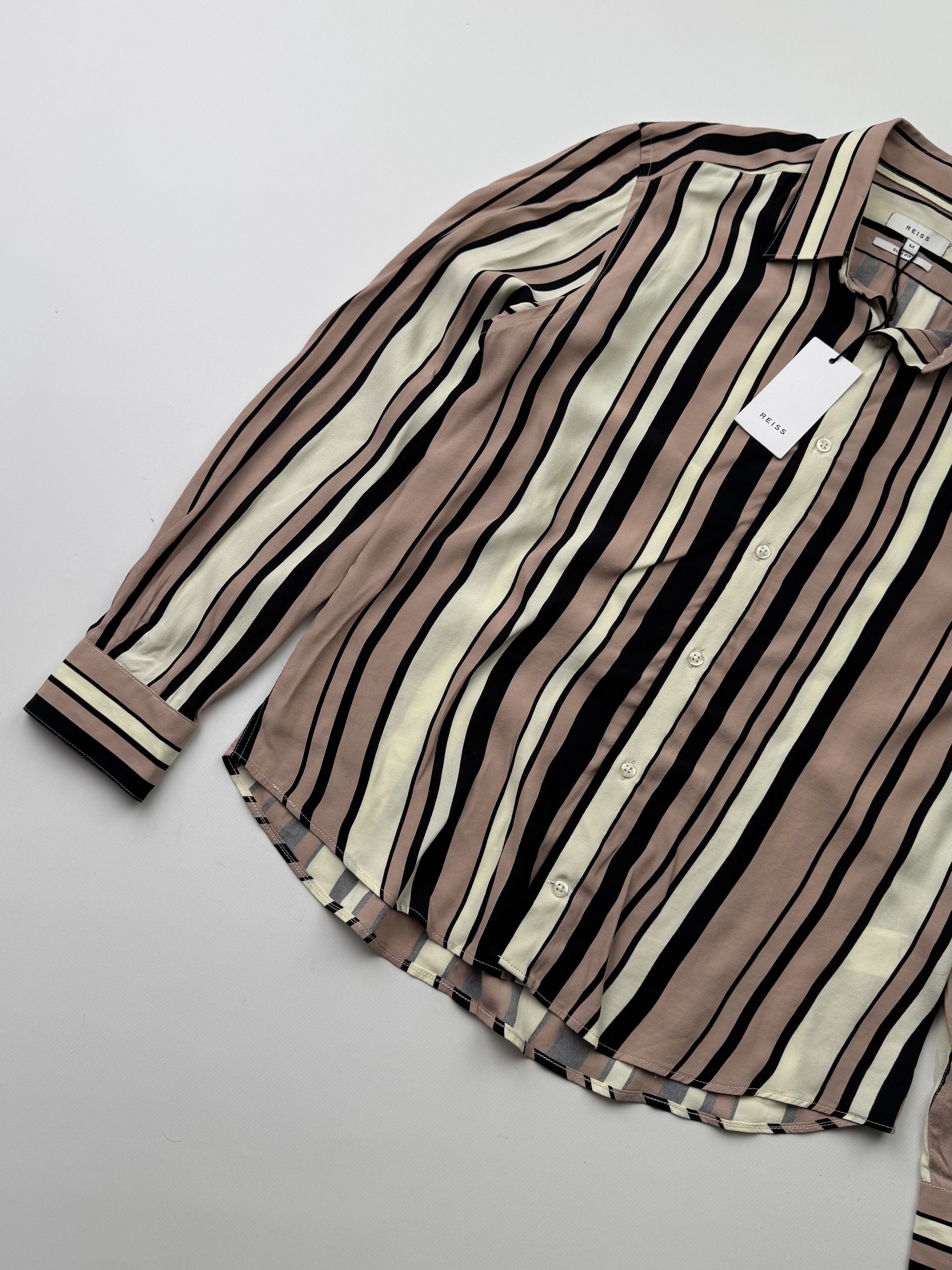 Reiss Reiss Viscose Shirt Long Sleeve (145) Size US M / EU 48-50 / 2 - 2 Thumbnail