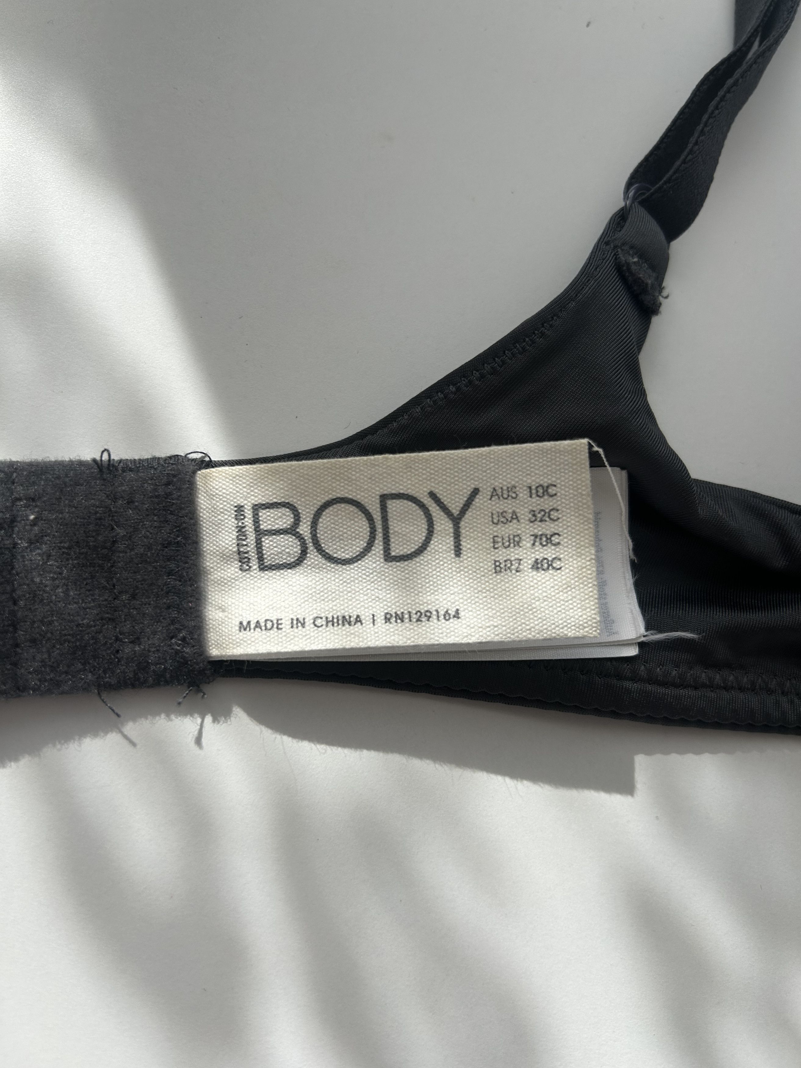 Cotton On Cotton:On BODY strapped black bra Size ONE SIZE - 3 Thumbnail