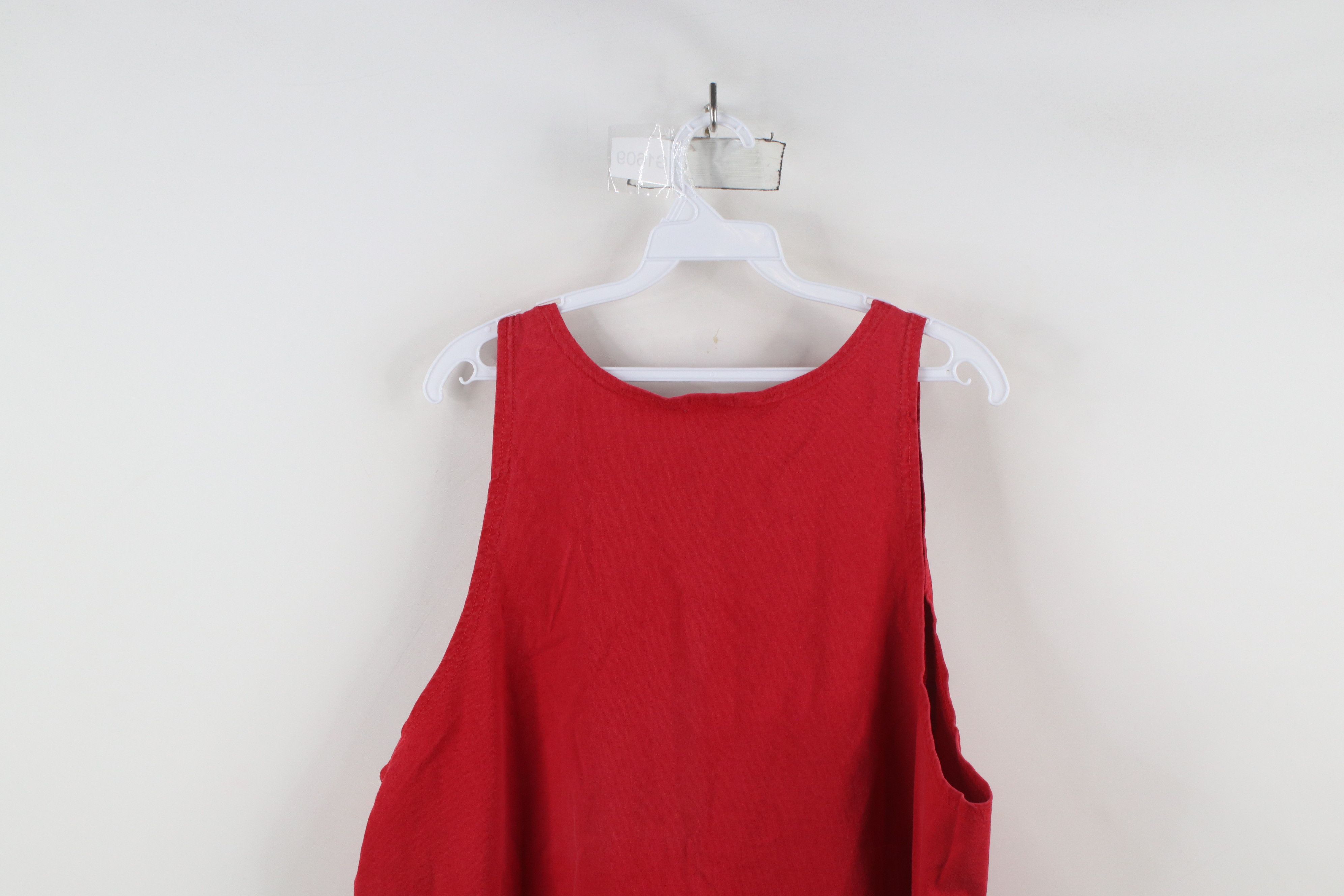 Russell Athletic × Vintage Vintage 90s Russell Athletic Heavy Cotton Tank Top T-Shirt Size US XL / EU 56 / 4 - 12 Thumbnail