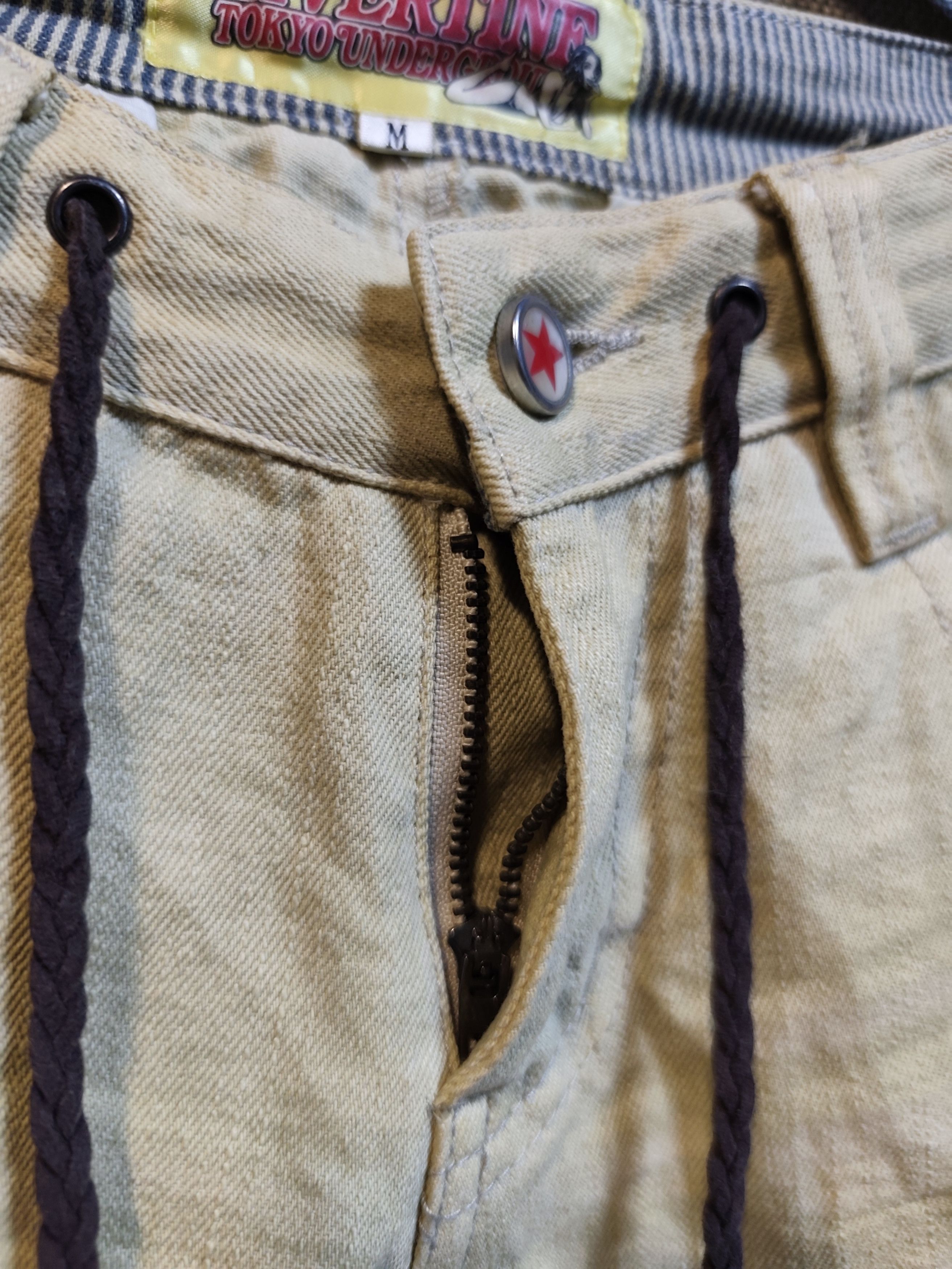 Japanese Brand Livertine Tokyo Underground Pants Size US 31 - 8 Thumbnail