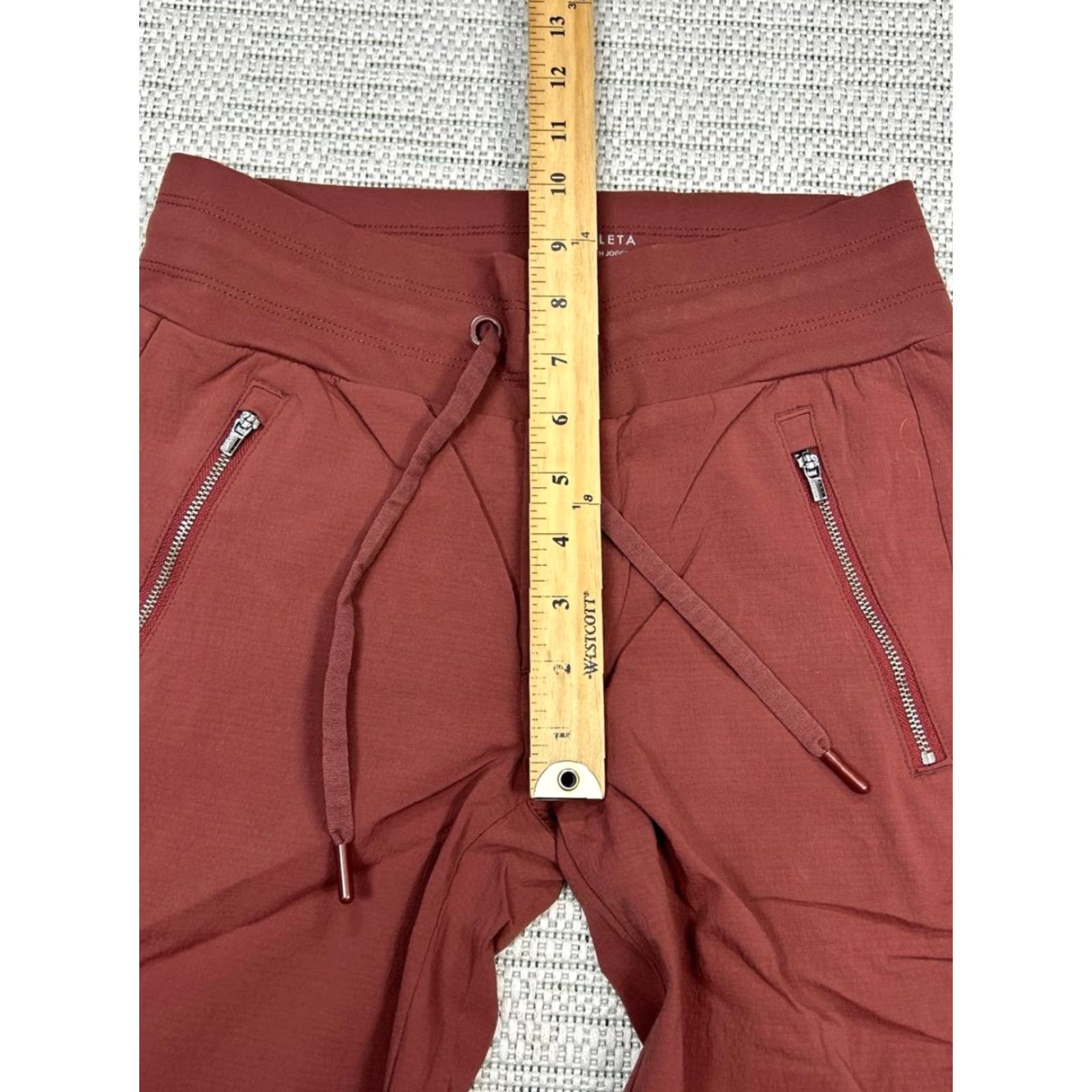 Athleta VINTAGE Athleta Trekkie North Jogger Pants Womens 0 Brown Nylon Stretch Tapered Leg Shirt? Size 25" / US 0 / IT 36 - 5 Thumbnail