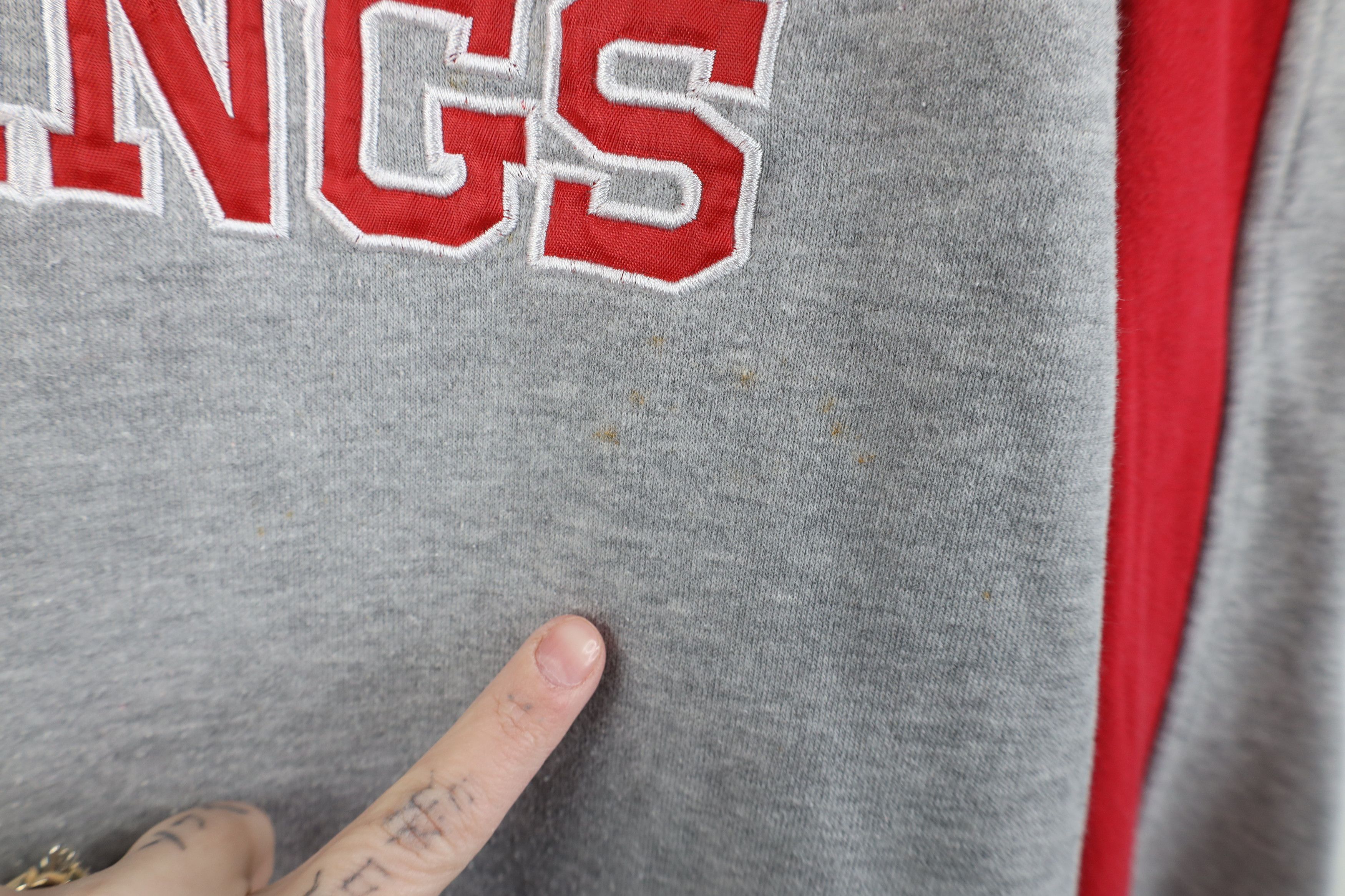 Vintage Vintage Y2K NHL Detroit Red Wings Hockey Hoodie Sweatshirt Size US XXL / EU 58 / 5 - 7 Thumbnail