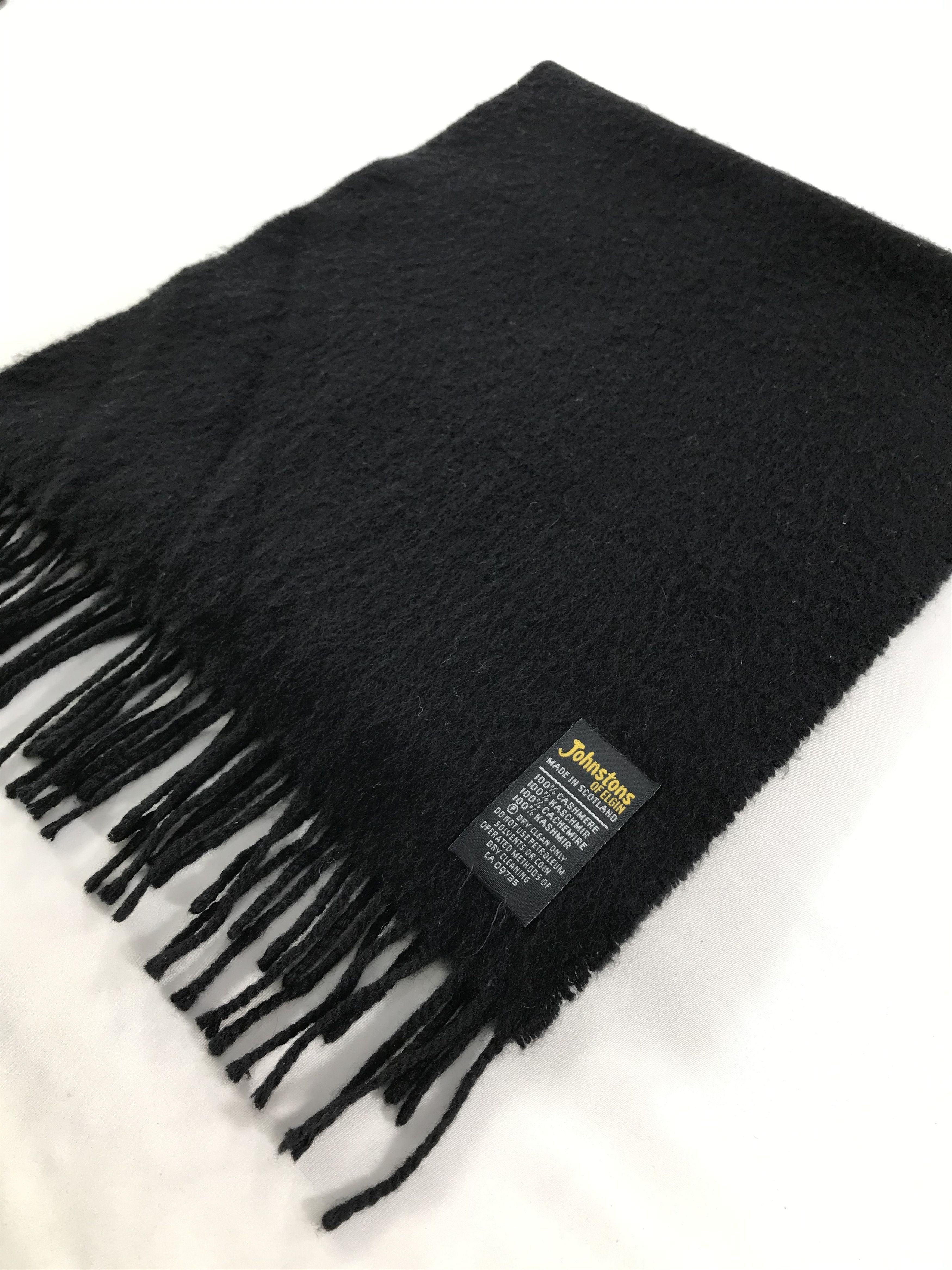 Johnstons Of Elgin Vintage Johnstons of Elgin Scarf/Muffler/Neckwear MF1384 Size ONE SIZE - 3 Thumbnail