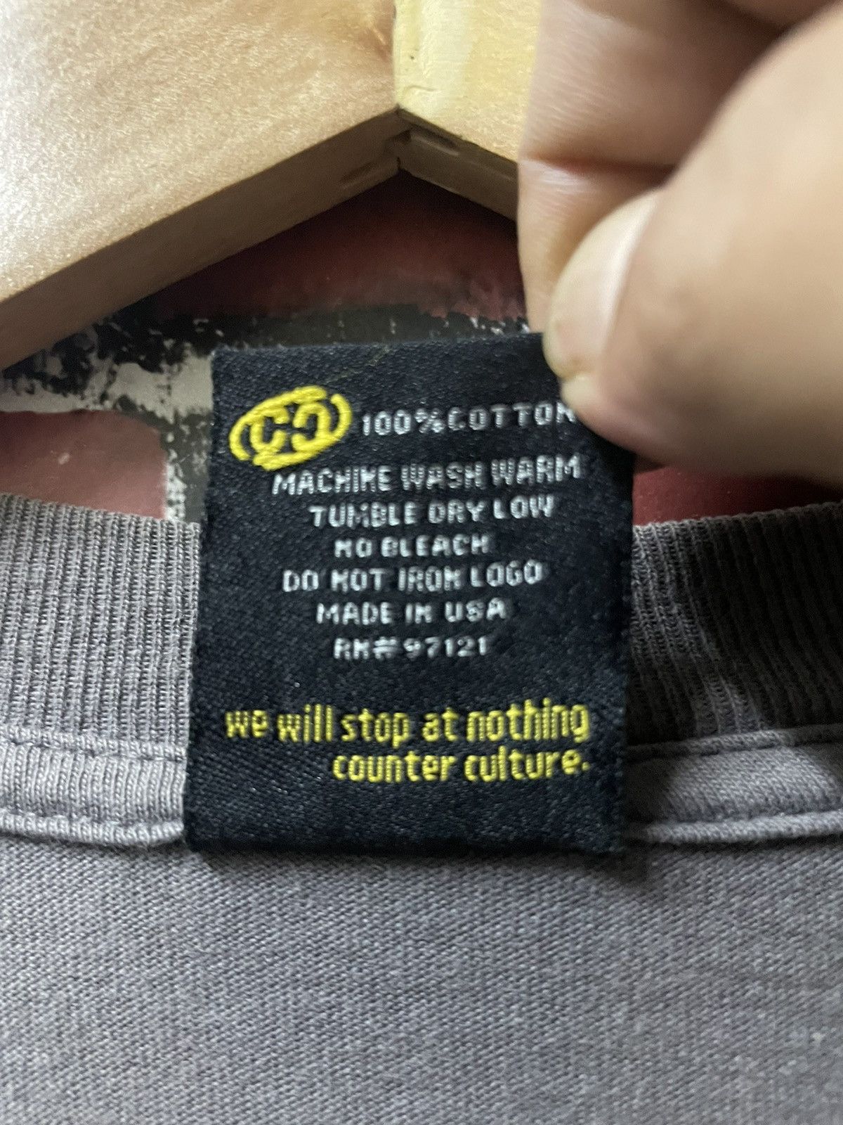 Welcome Skateboards VINTAGE COUNTER CULTURE CLOTHING COMPANY SKATE TEE Size US L / EU 52-54 / 3 - 6 Thumbnail