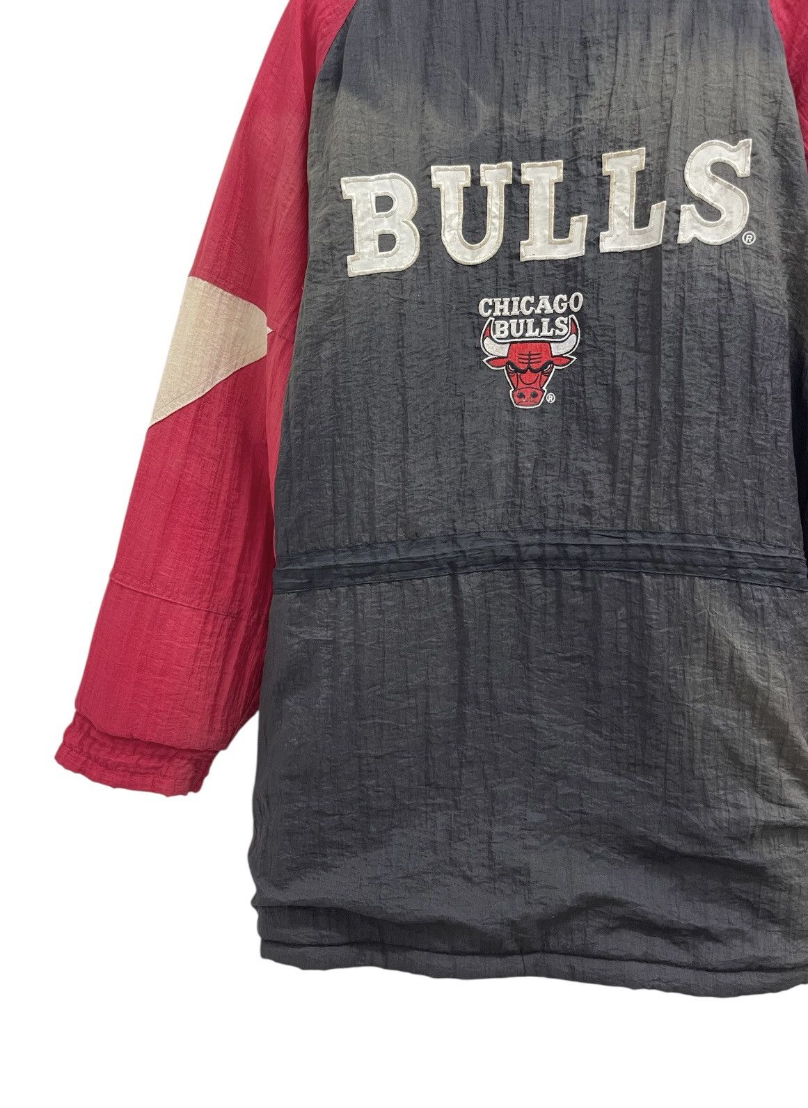 Logo 7 NBA Chicago Bulls Nylon Jacket Size US L / EU 52-54 / 3 - 5 Thumbnail