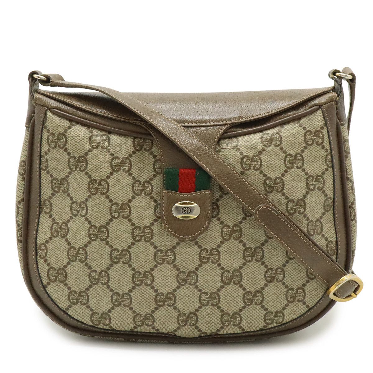 Gucci Gucci Gucci GG Plus PVC Shoulder Bag Textile Shoulder Bag DUTY FREE for USA Size ONE SIZE - 1 Thumbnail