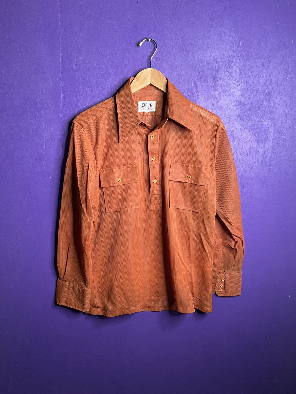 Hobo × Vintage Vintage 70s The Hobo shirt quarter button up shirt Size US M / EU 48-50 / 2 - 1 Thumbnail