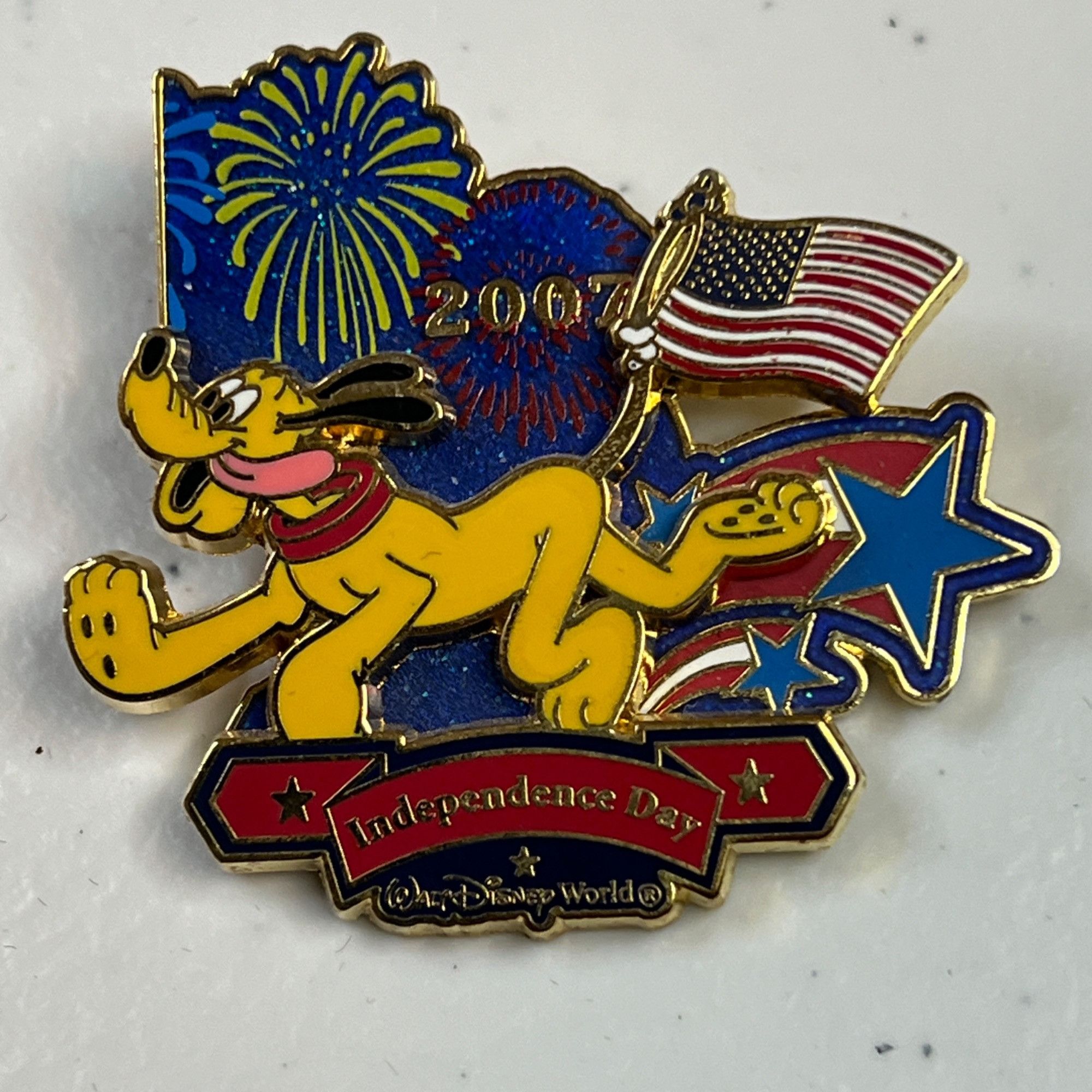 Disney Disney - Pluto - July 4th Limited Edition Collectible Pin Size ONE SIZE - 5 Thumbnail