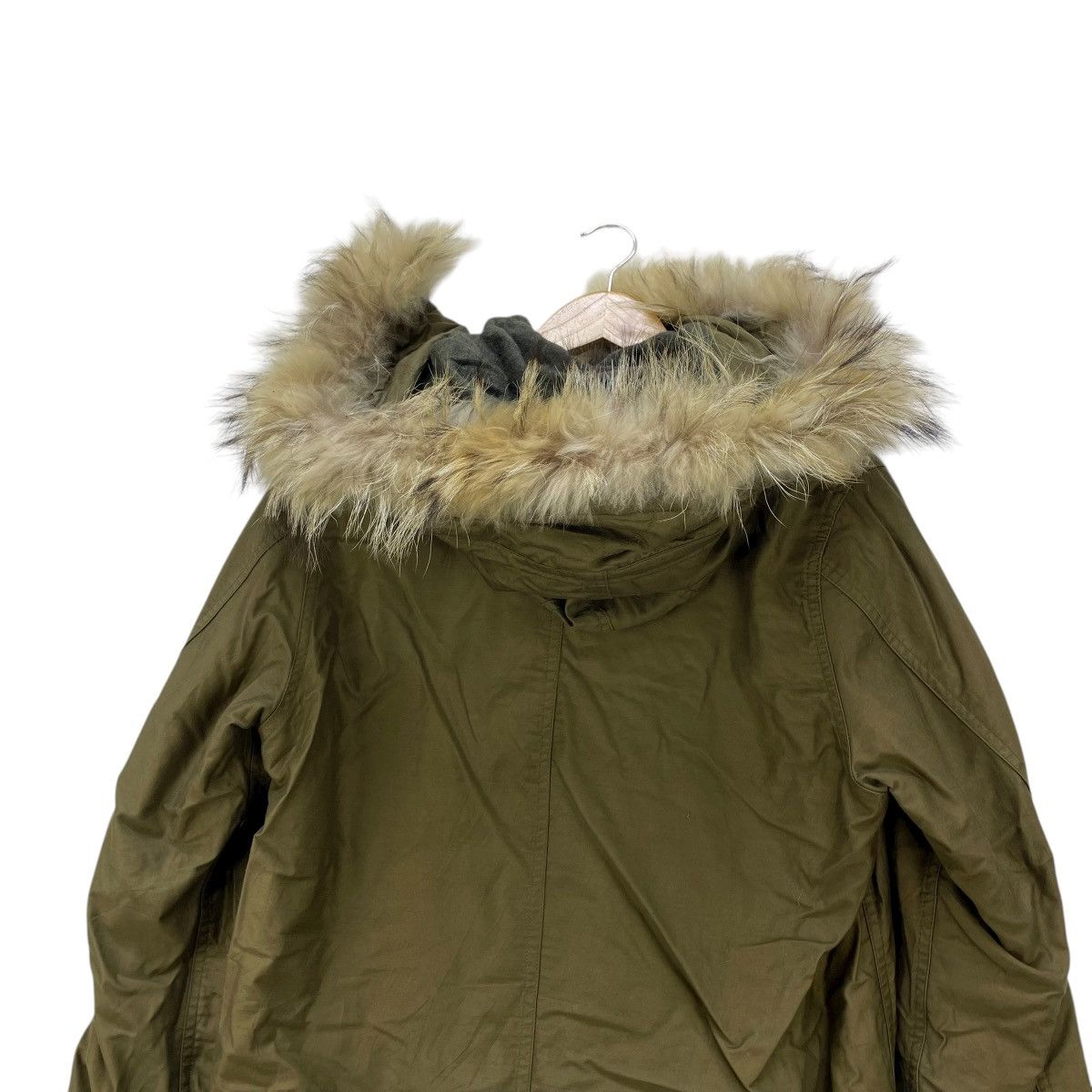 Japanese Brand 💥Japanese Brand Giacometti Faux Fur Hooded Parka Fishtail Size M / US 6-8 / IT 42-44 - 3 Thumbnail
