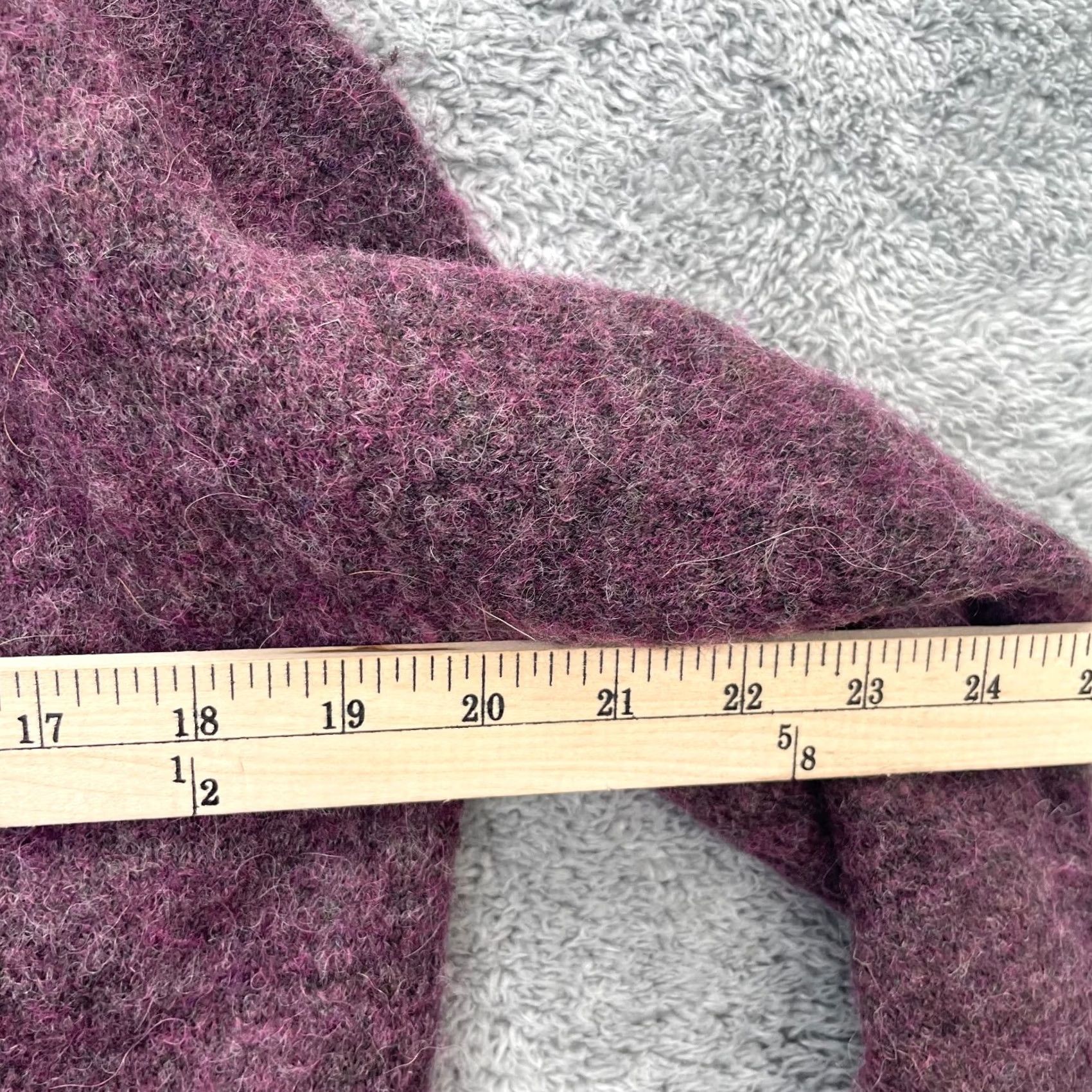 Vintage Babaton Sweater Womens M Purple Alpaca Blend Tight-Knit Crew Long Sleeve Size M / US 6-8 / IT 42-44 - 7 Thumbnail