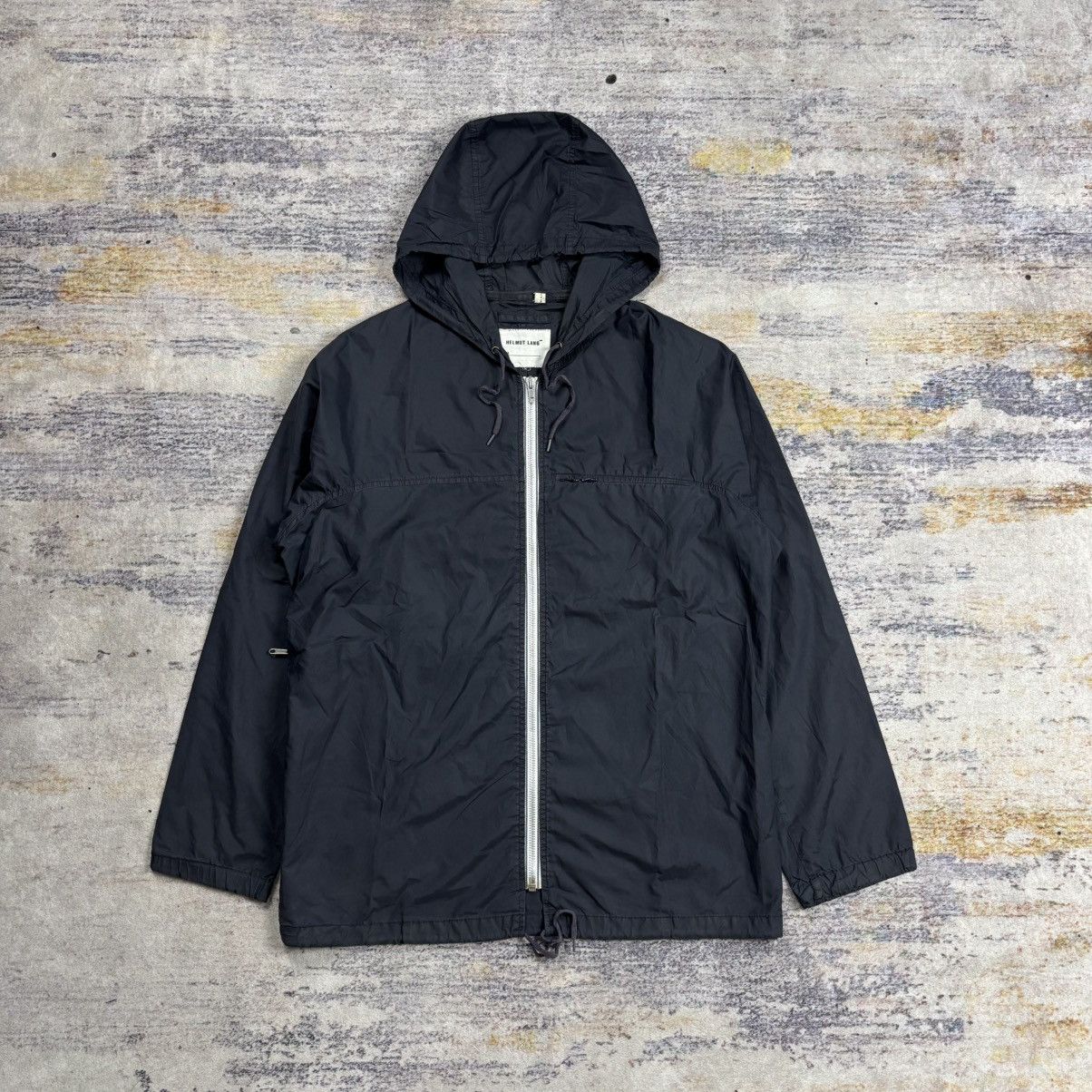 Helmut Lang Vintage Helmut Lang Ss1999 Nylon Packable Hooded Anorak Size US M / EU 48-50 / 2 - 1 Thumbnail