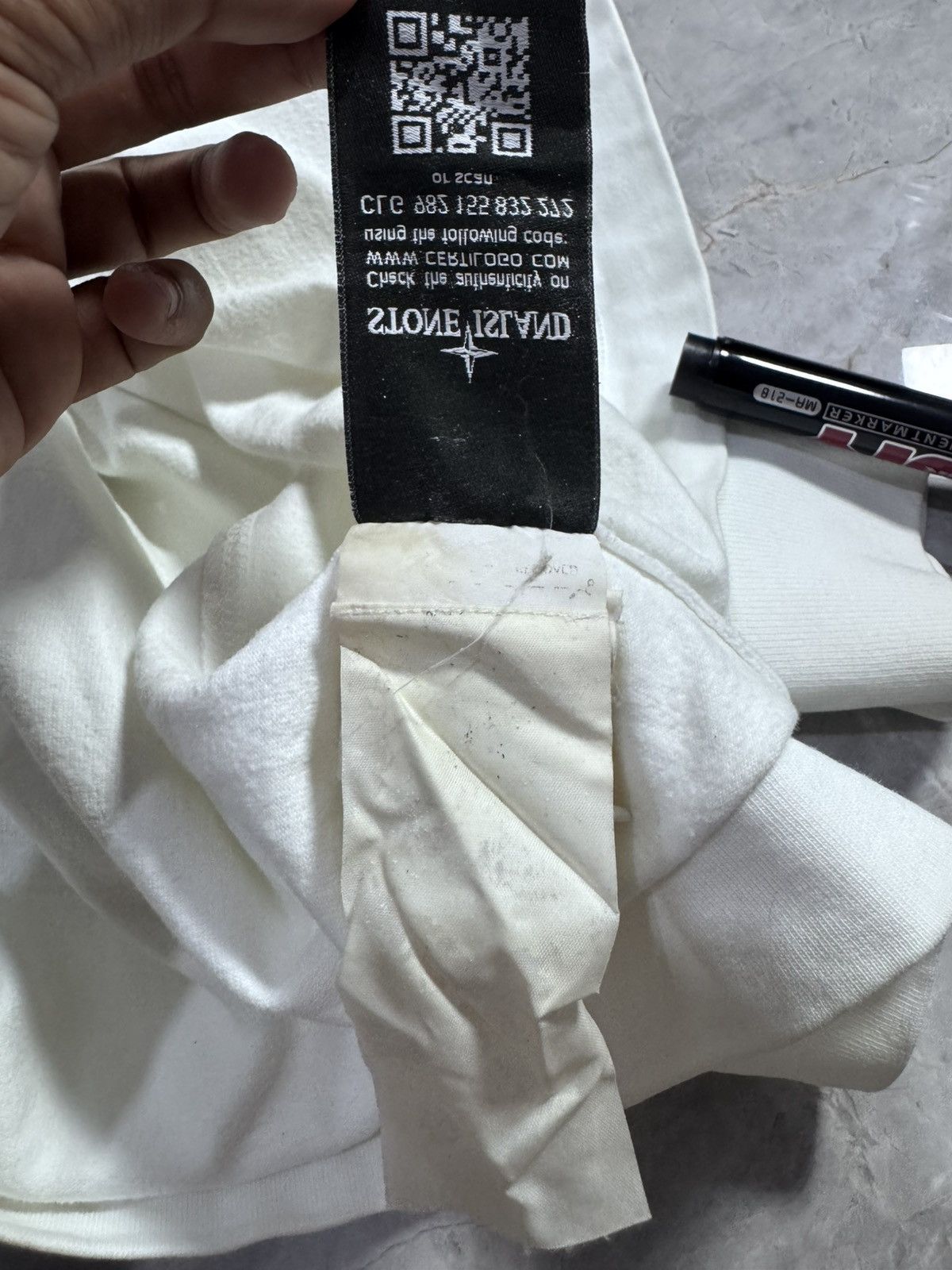 Stone Island Stone Island White Sweatshirt Size US XXL / EU 58 / 5 - 11 Thumbnail