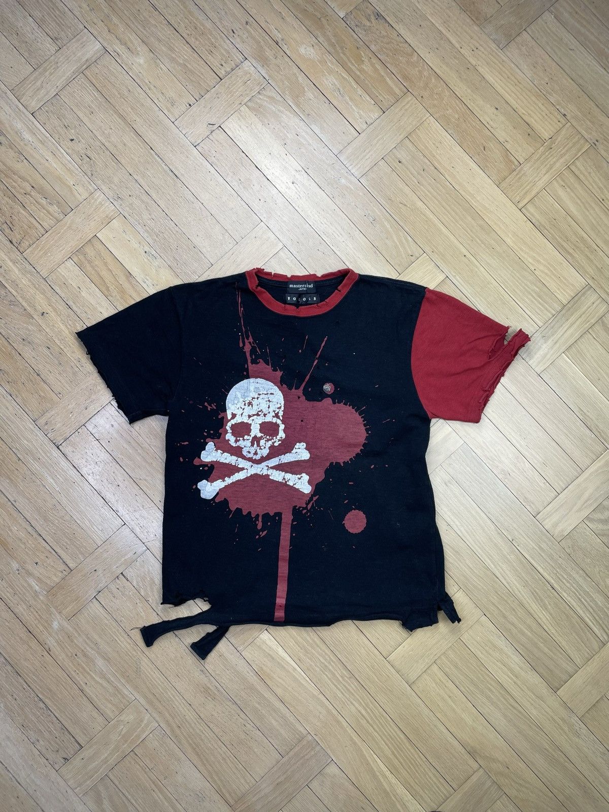Mastermind Japan 32/100❗️MASTERMIND x YOBOSS SKULL DISTRESSED TEE Size US M / EU 48-50 / 2 - 1 Thumbnail