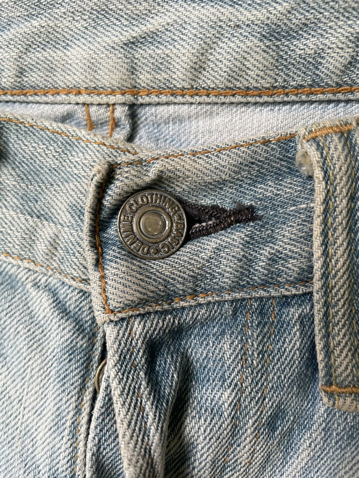 Denime × Japanese Brand × Vintage Vintage Denime Light Washed Style Jean Size US 30 / EU 46 - 5 Thumbnail
