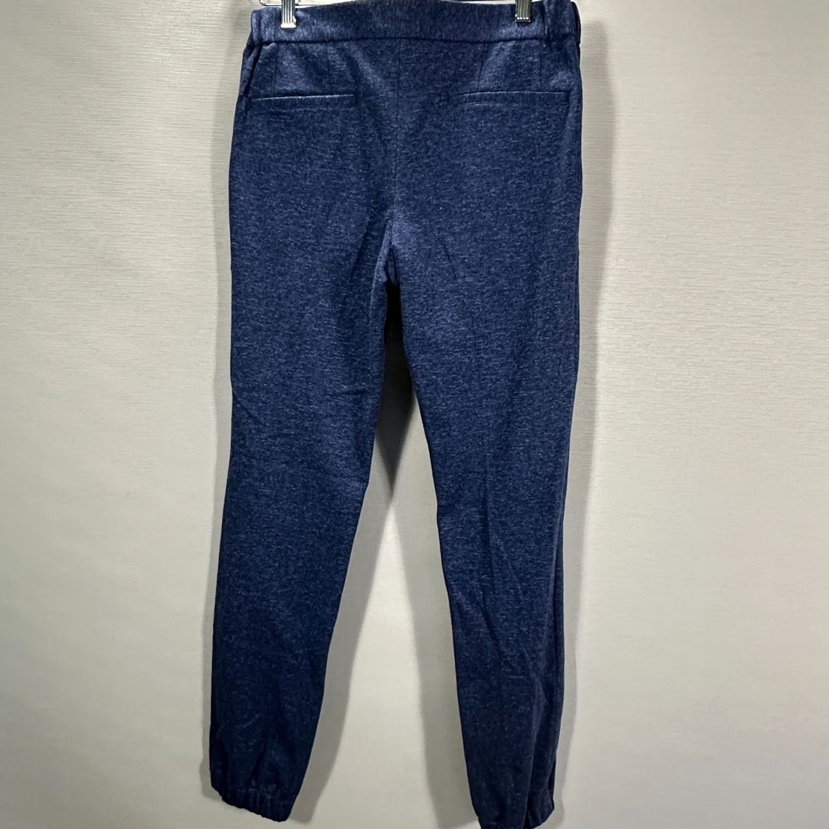 Vintage Joshua Gold Mens Joggers Blue Cotton Linen Pockets Elastic Cuffs Zip Custom Clothier 32 Inseam Tapered Activewear Casual Travel Lights Size US 32 / EU 48 - 7 Thumbnail