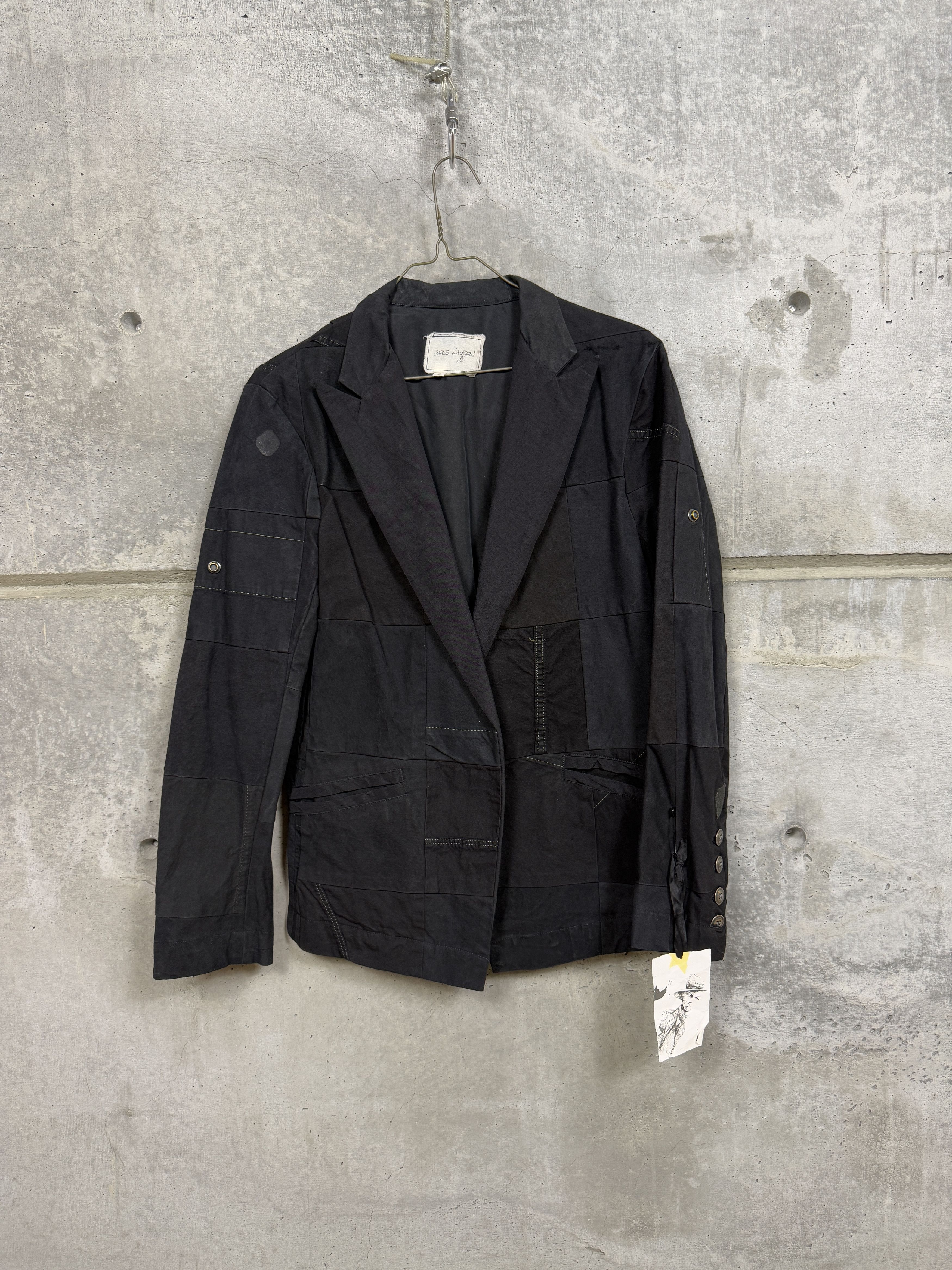 Greg Lauren Greg Lauren Workwear Tux Ollie Patchwork Blazer Size US M / EU 48-50 / 2 - 1 Thumbnail