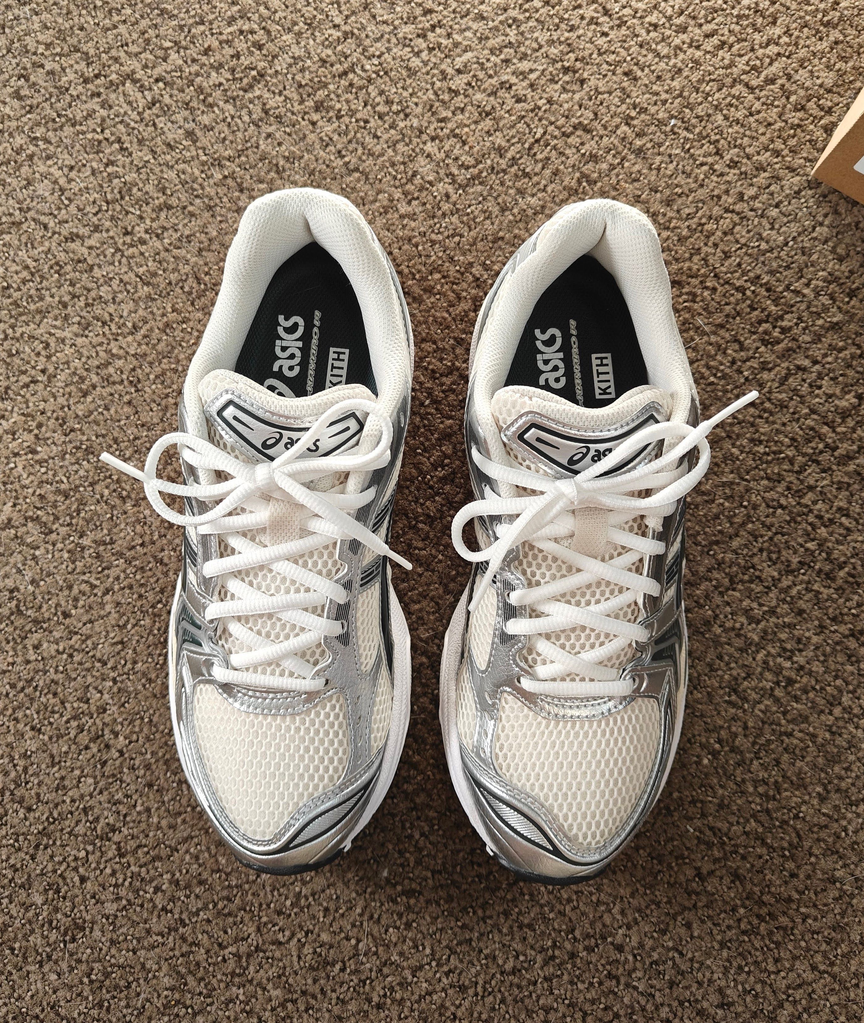 kith asics gel kayano 14 scarab green 8M - worn ONCE!