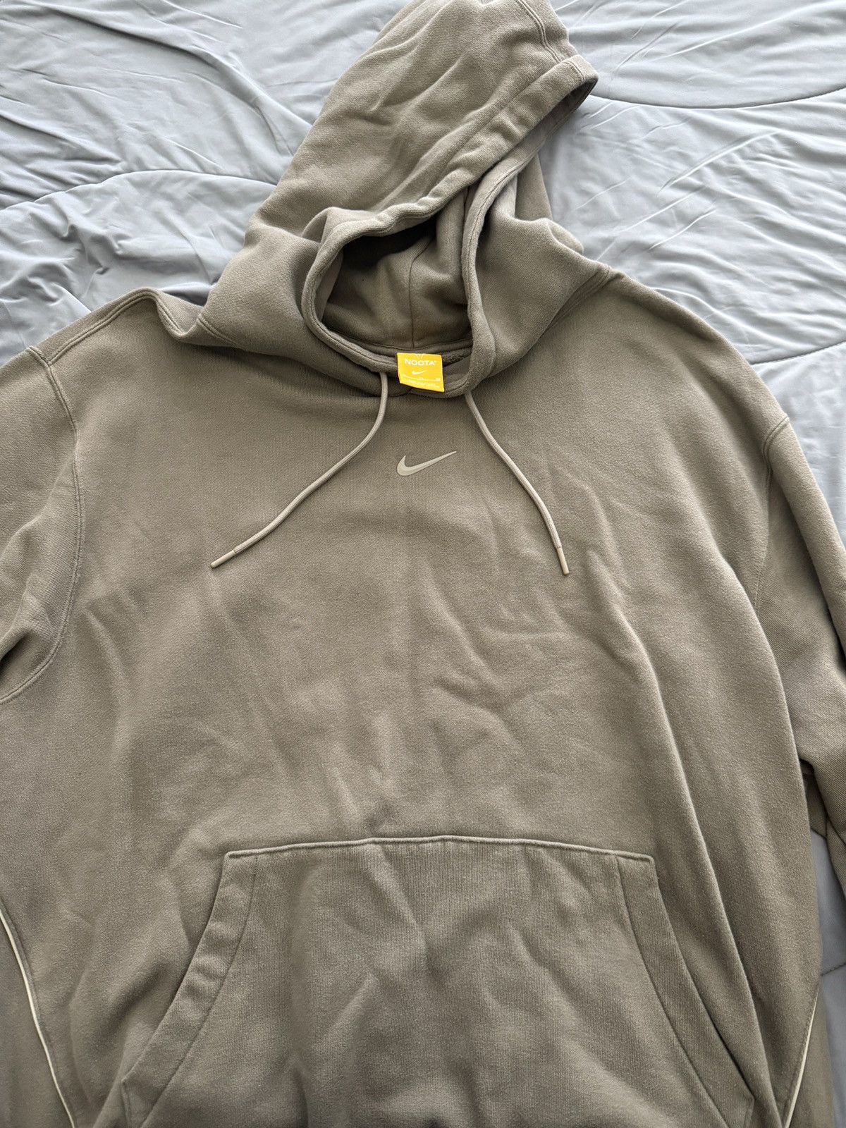 NOCTA × Nike NOCTA x Nike Fleece CS Pullover Hoodie - Olive Grey Size US XL / EU 56 / 4 - 1 Thumbnail