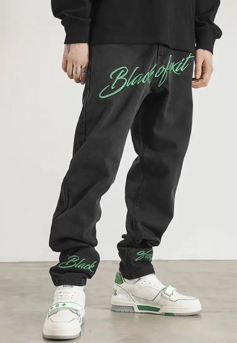Designer × Japanese Brand Vintage Hip Hop Street Loose Casual Pants Size US 32 / EU 48 - 3 Thumbnail