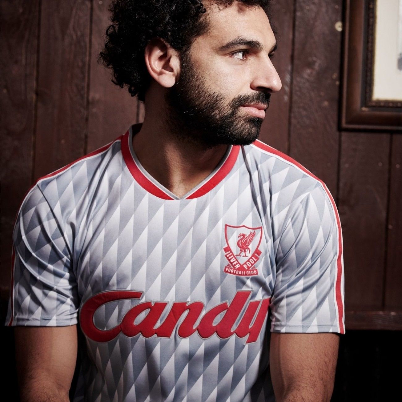 Vintage 1989 1990 Liverpool Retro Away Kit Candy Soccer Jersey Shirt Size US M / EU 48-50 / 2 - 2 Thumbnail