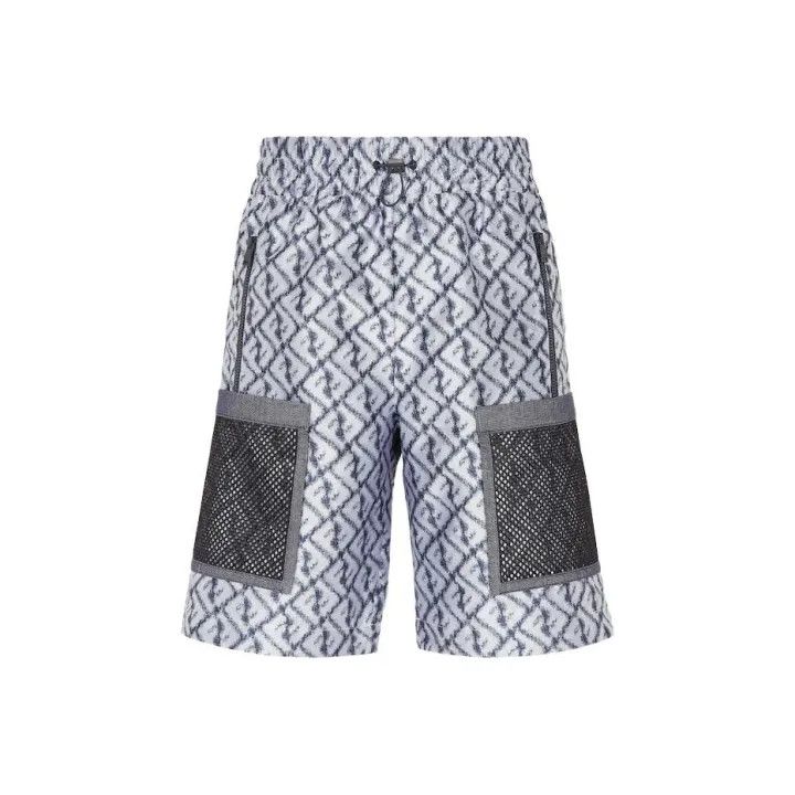 Fendi SS23 Casual Shorts with FF Print 0079
