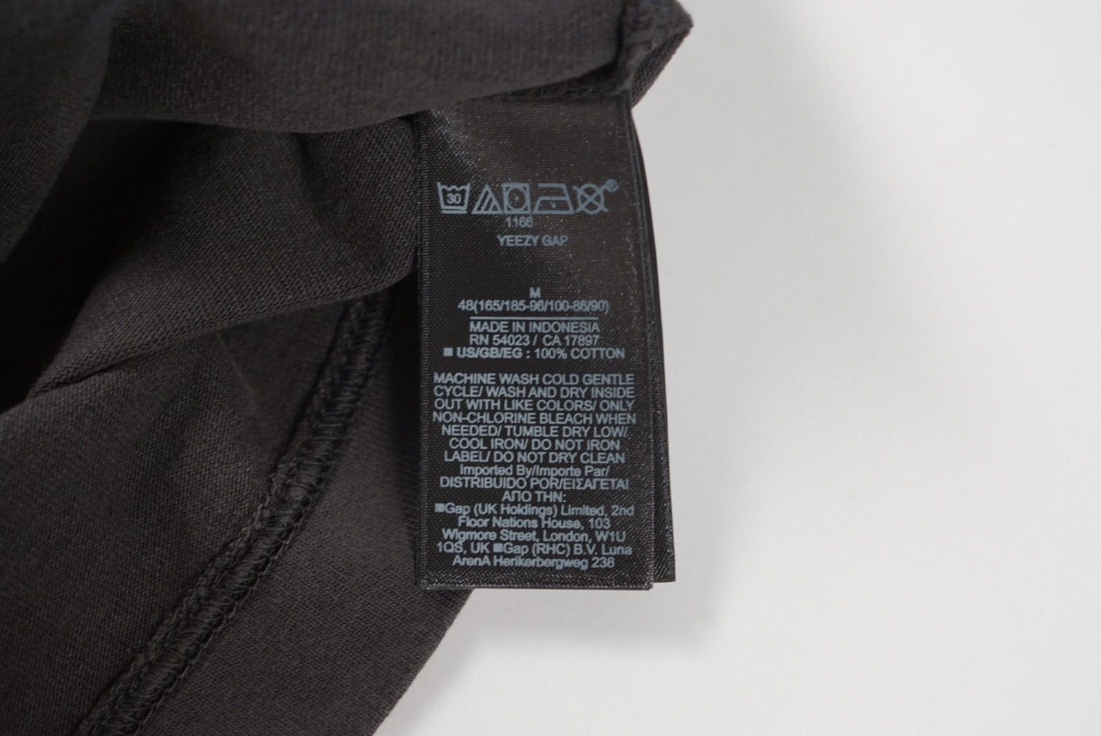 Balenciaga × Gap × Yeezy Long Sleeve Heavy Jersey Size US M / EU 48-50 / 2 - 5 Thumbnail
