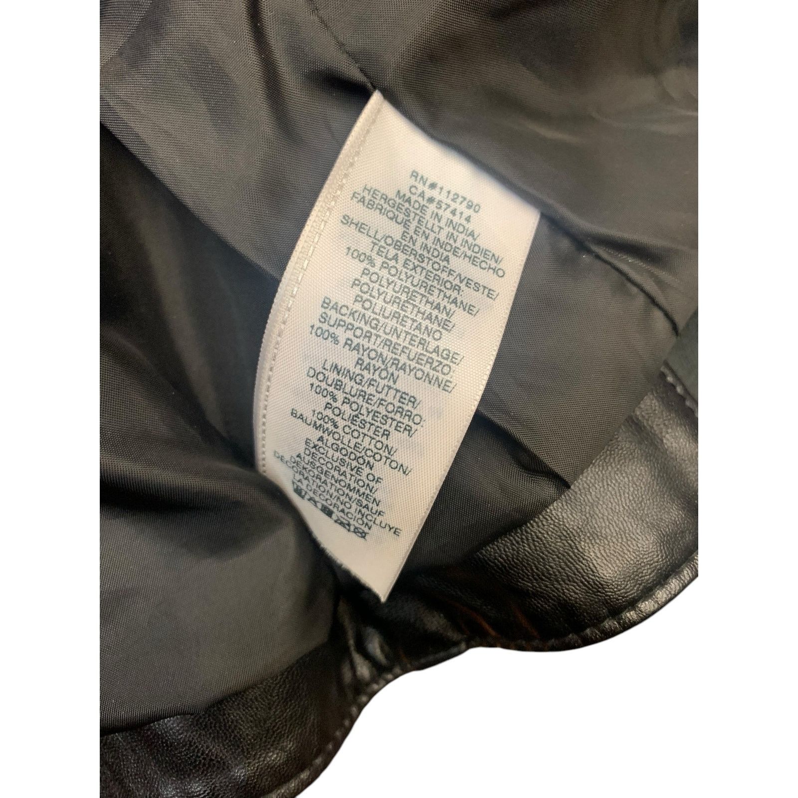 True Religion Authentic True Religion Leather Biker Jacket SZ M Size M / US 6-8 / IT 42-44 - 7 Thumbnail