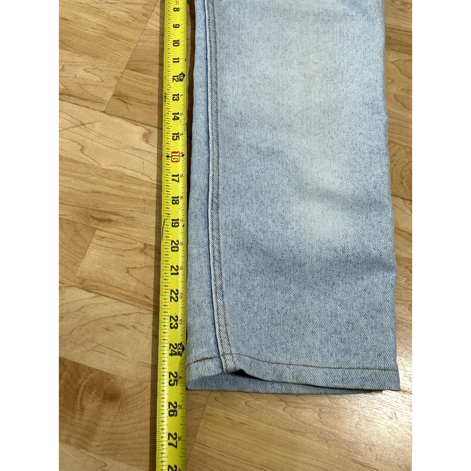Levi's VINTAGE Levi’s Silver Medal Jeans Mens Regular 32 Blue Denim 26in 90s USA Skateboard Straight Pockets Size US 32 / EU 48 - 3 Thumbnail