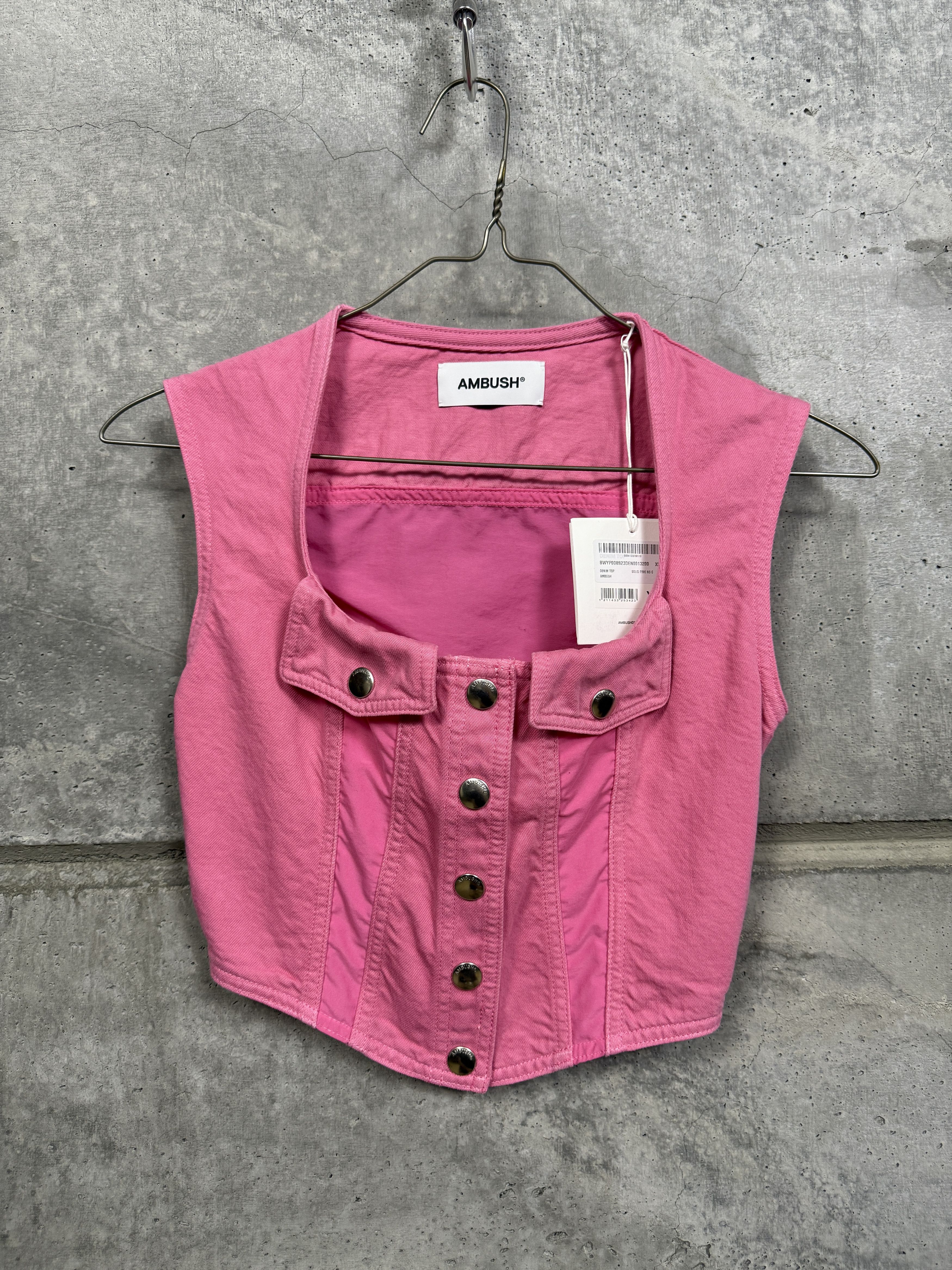 Ambush Design $660 Ambush Cropped Denim Top Size XS / US 0-2 / IT 36-38 - 7 Thumbnail
