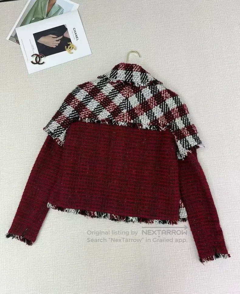 Gucci Gucci Plaid stitching show jacket Size XXS / US 00 / IT 34 - 3 Thumbnail