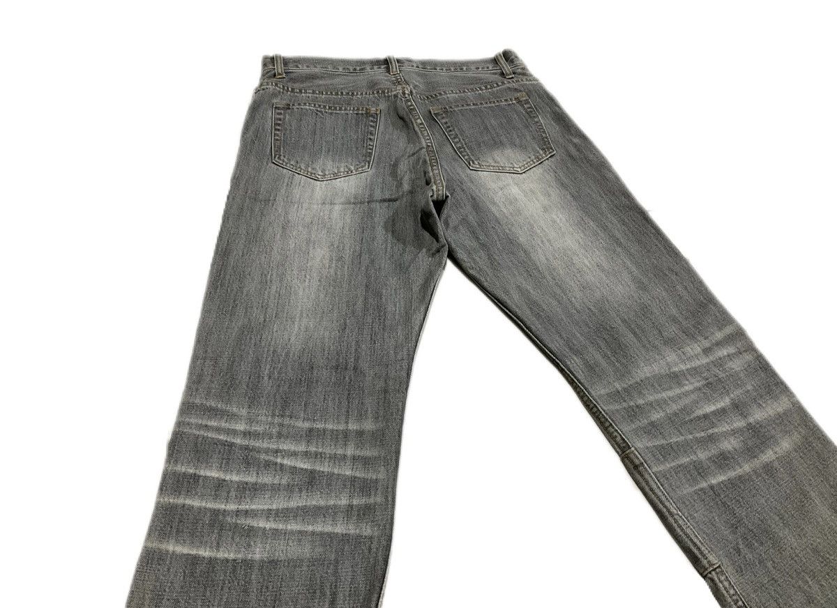 Hysteric Glamour × Japanese Brand × Le Grande Bleu (L.G.B.) 🔥Sick Y2K Nick Ashley Zipper Flared Denim Size US 30 / EU 46 - 9 Thumbnail