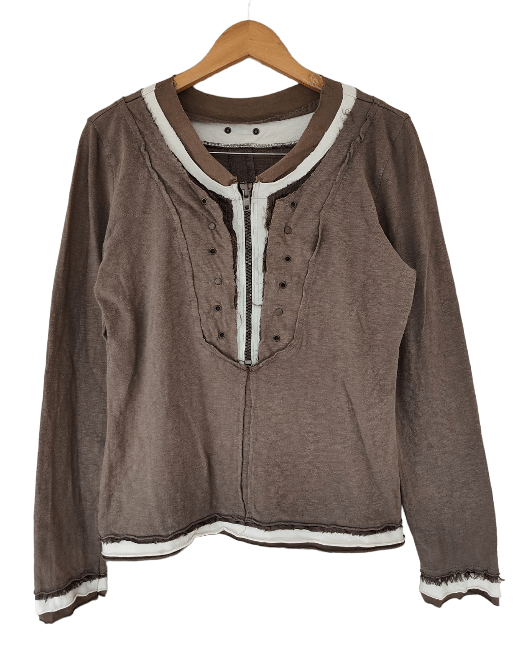 Japanese Brand Japanese Raffia Longsleeve T Size M / US 6-8 / IT 42-44 - 1 Thumbnail