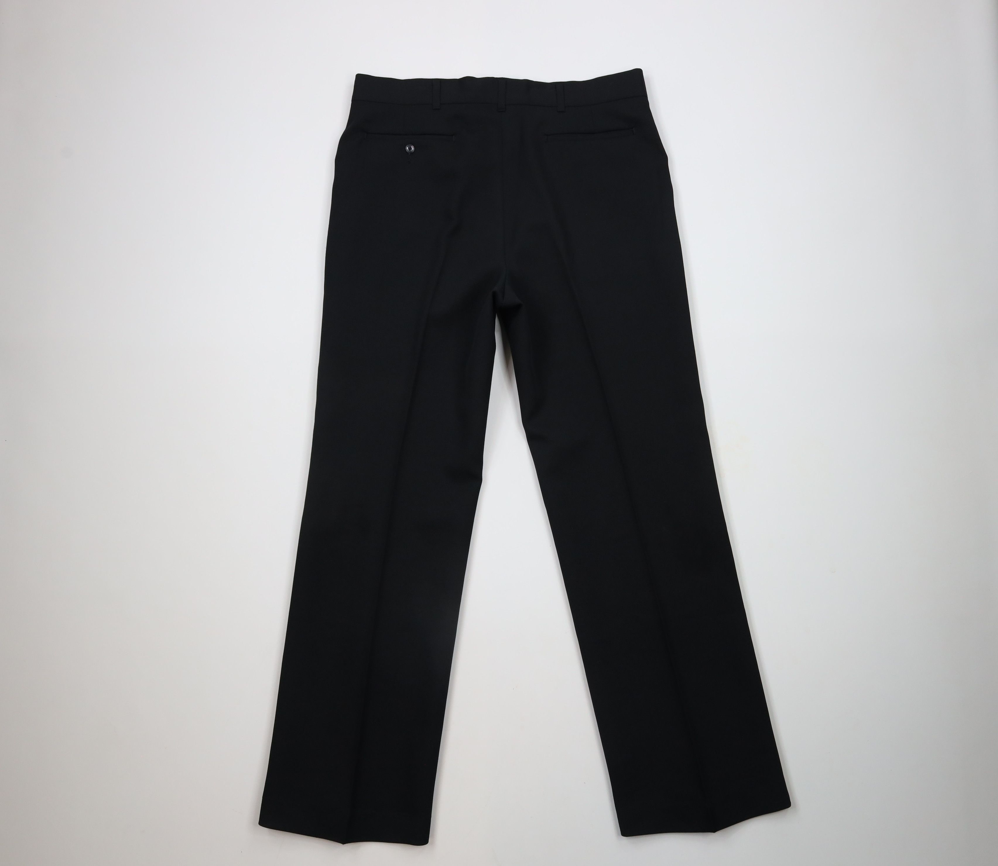 Vintage Vintage 70s Streetwear Leg Bell Bottoms Chino Pants Black Size US 34 / EU 50 - 7 Thumbnail