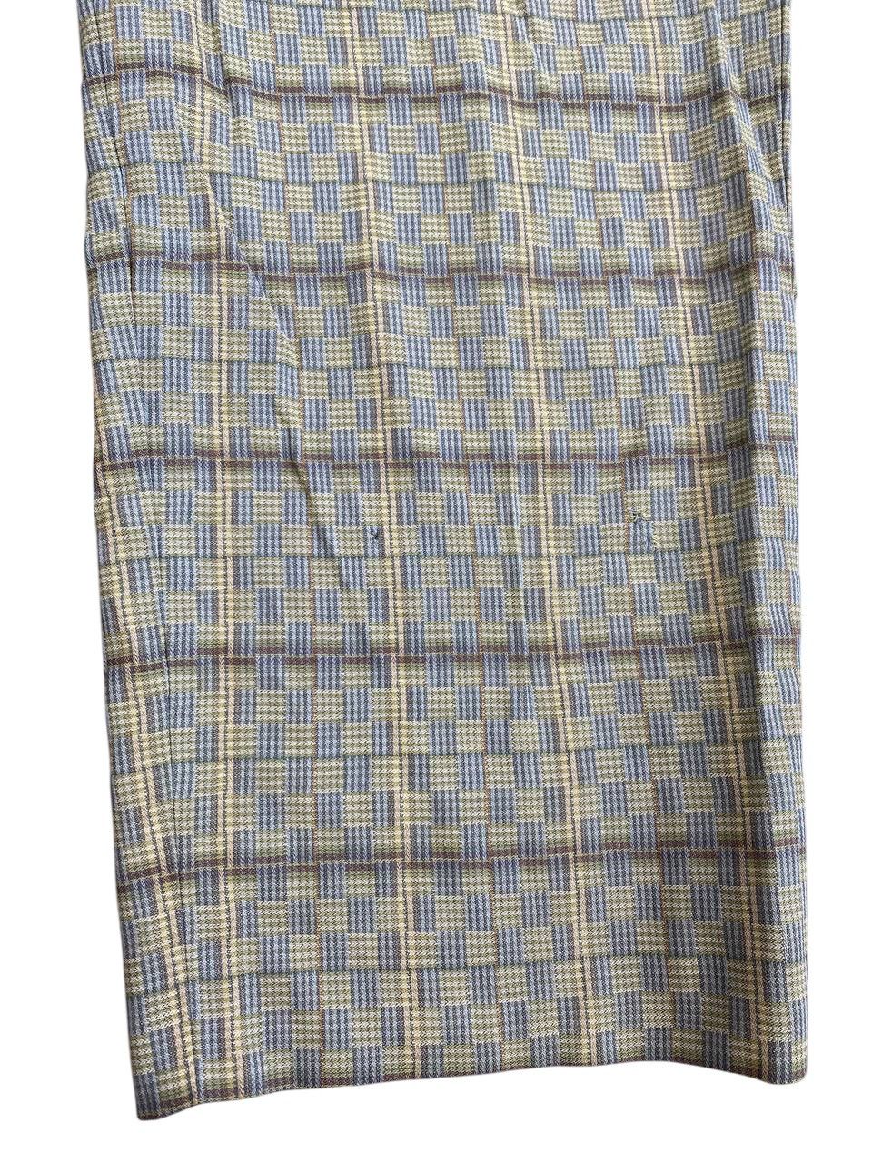 Balenciaga 2000's Balenciaga Sports Tartan Baggy Slacks Size US 34 / EU 50 - 9 Thumbnail