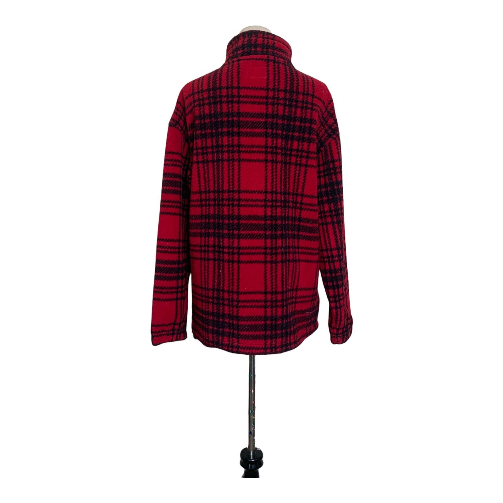 Eddie Bauer Eddie Bauer red plaid men pullover sweater size Small Size US S / EU 44-46 / 1 - 6 Thumbnail