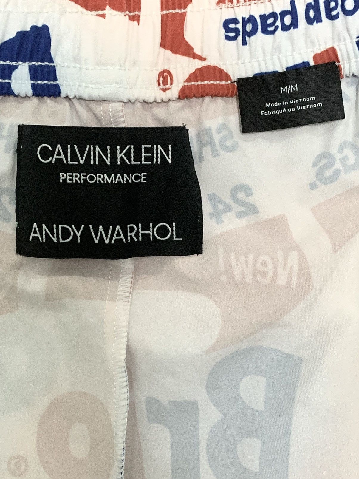 Calvin Klein CALVIN KLEIN x ANDY WARHOL “BRILLO” PERFORMANCE SHORTS Size US 27 - 2 Thumbnail