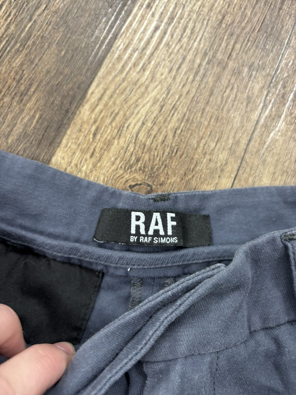 Raf by Raf Simons Raf by Raf Simons Cotton Stretch Shorts Size US 30 / EU 46 - 2 Thumbnail