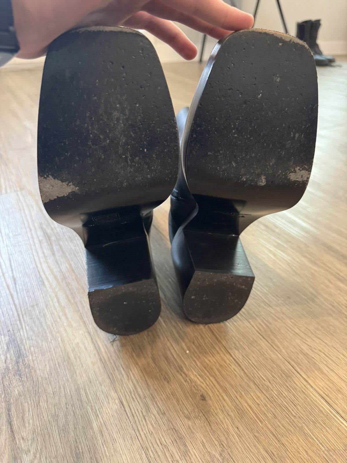 Balenciaga Balenciaga SS17 square toe heel boots Size US 8 / EU 41 - 5 Thumbnail