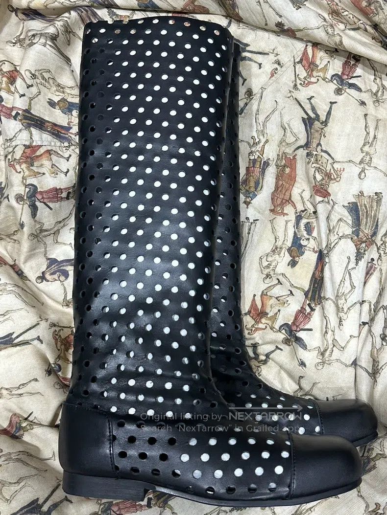 Comme des Garcons Comme des Garcons Blood rose knight boots Size US 7 / IT 37 - 3 Thumbnail