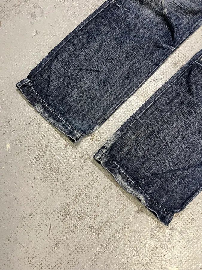 Marithe + Francois Girbaud SS2006 Marithé + François Girbaud Blue Faded Denim Jeans Size US 33 - 6 Thumbnail